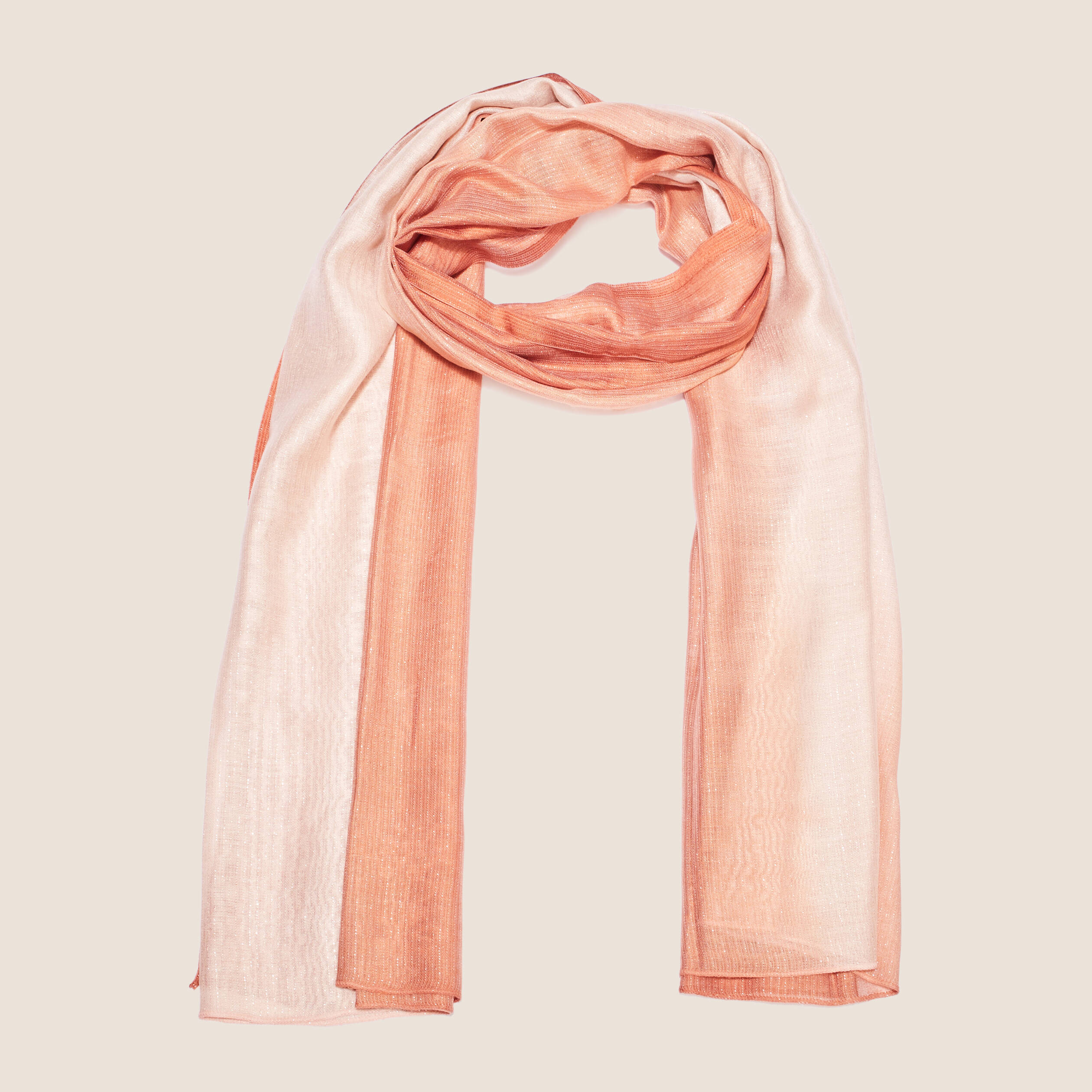 Foulard vieux rose femme