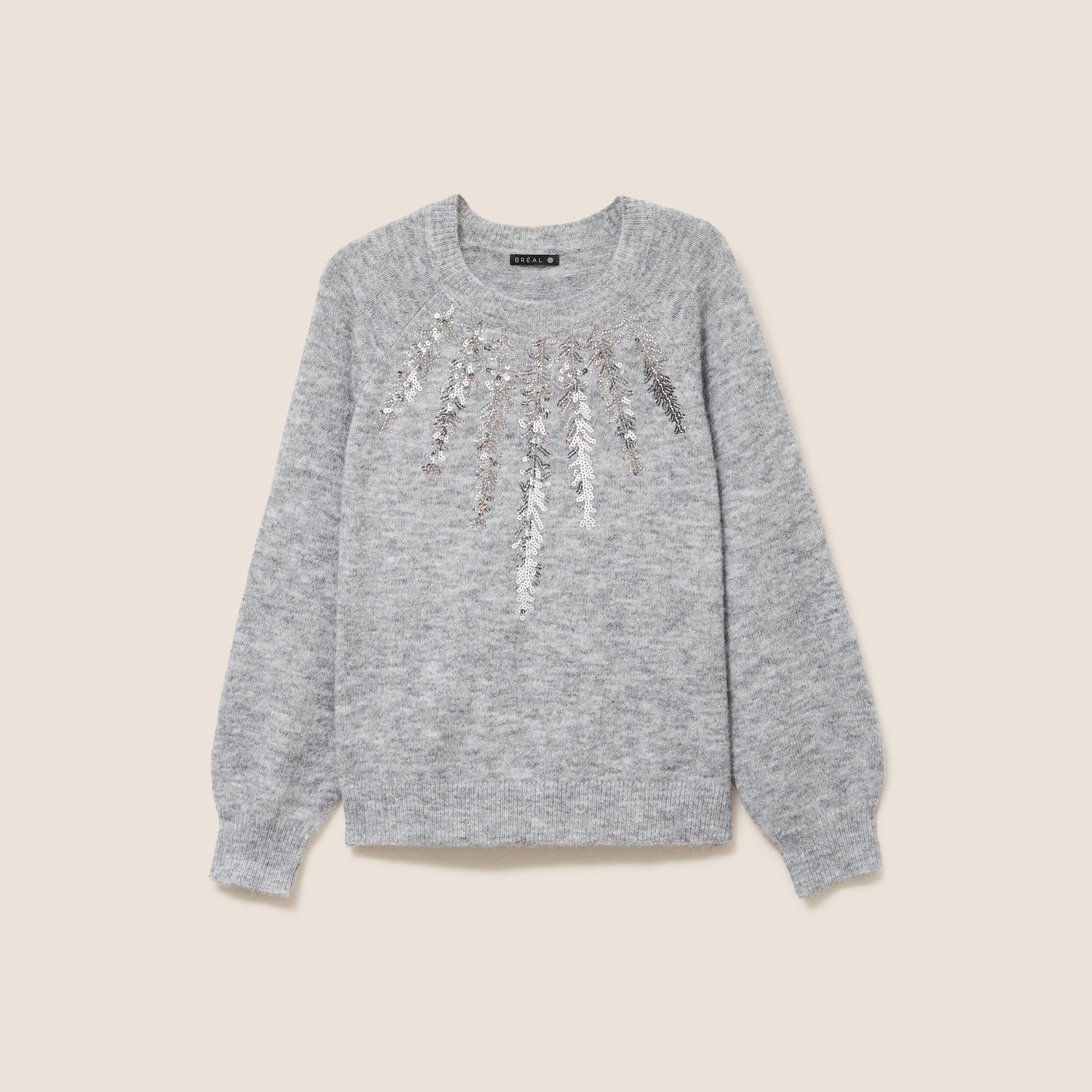 Pull De Noël L.L. Bean Femme - Taille L - Boutons Argentés - Occasion Très Bon état
