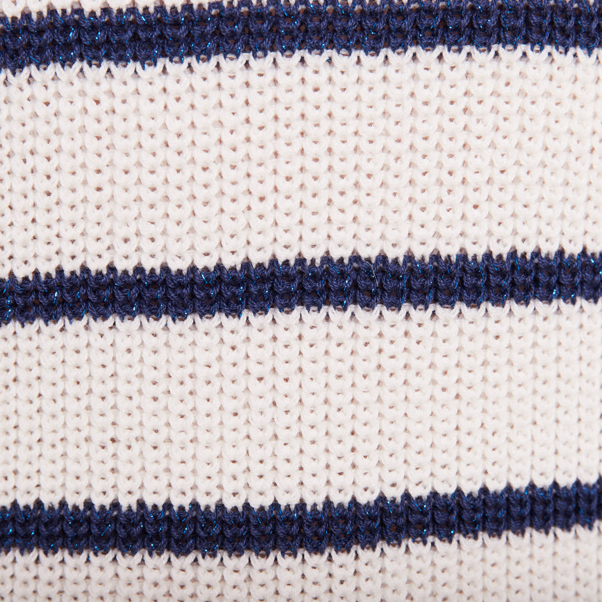 Pull manches longues blanc femme