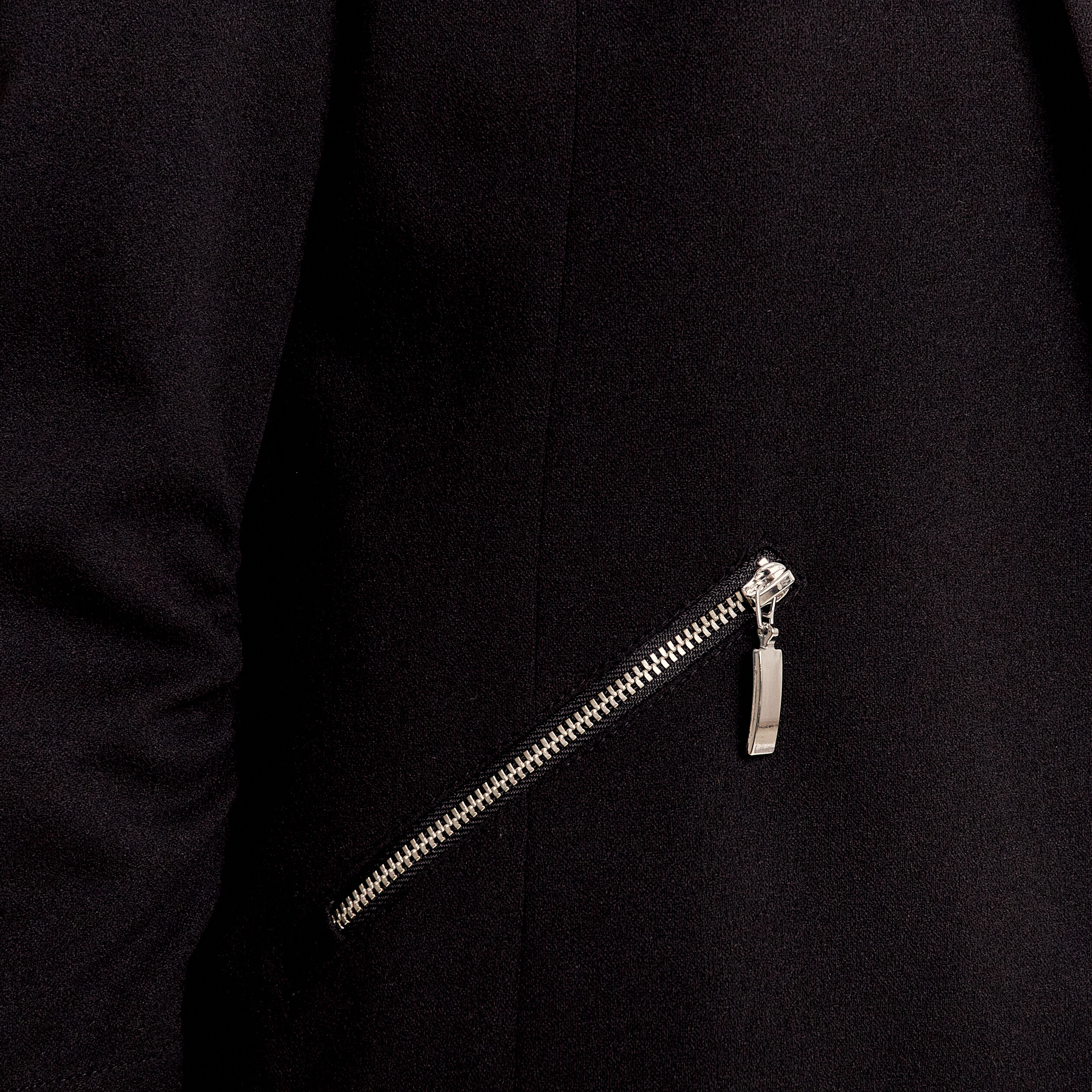 Veste esprit tailleur ajustée noir femme