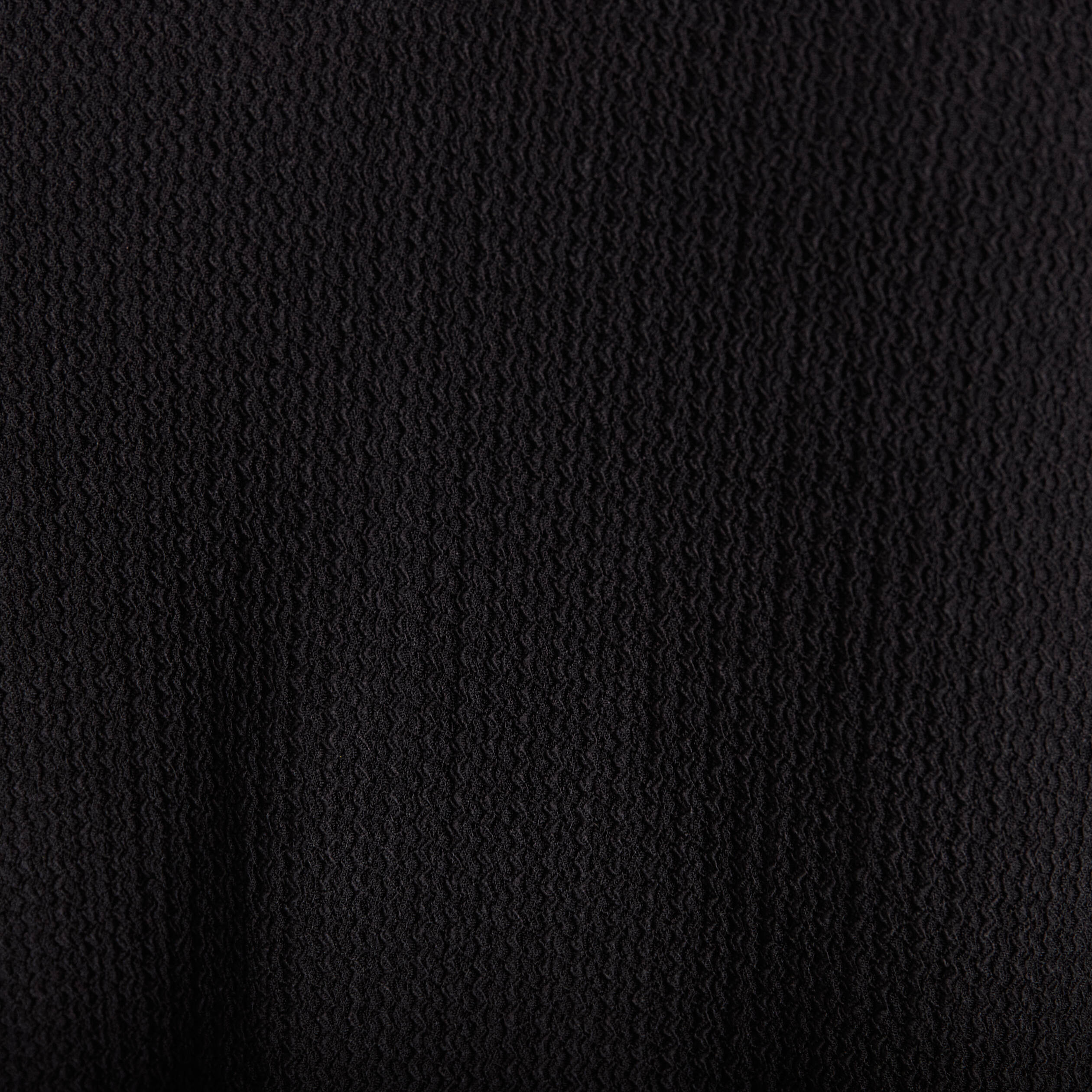 Blouse bi-matière noir femme