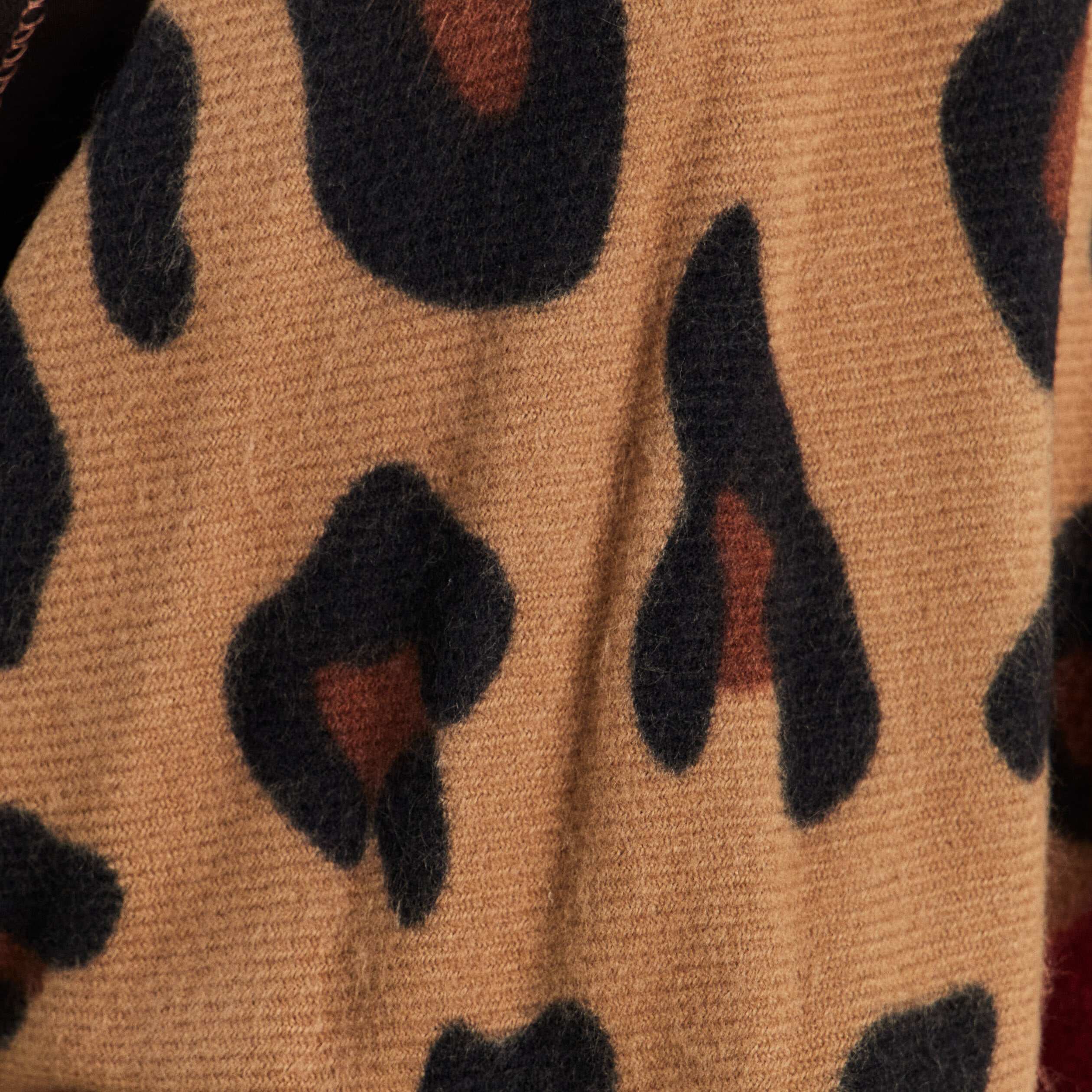Poncho ceintur&eacute; taupe femme
