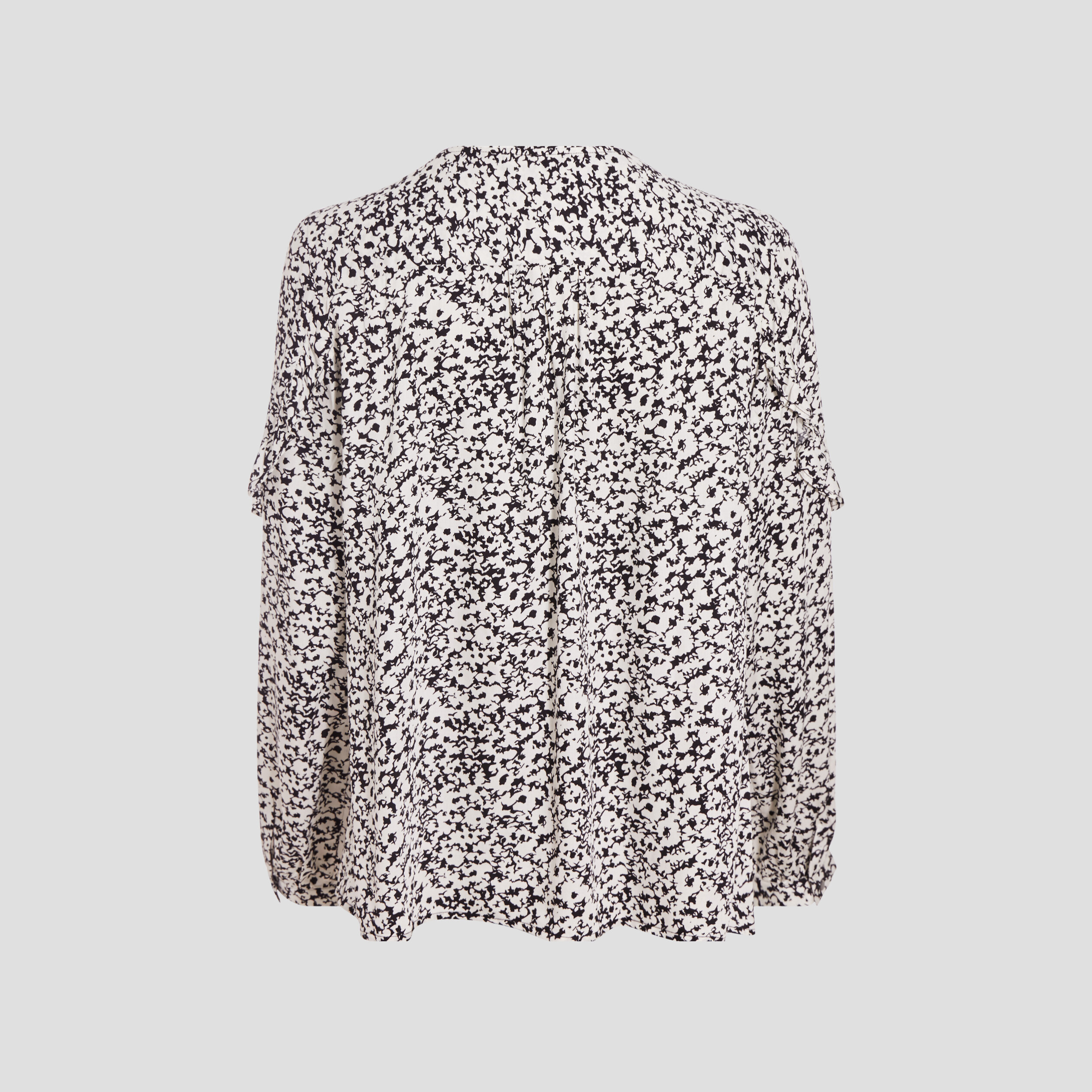 Blouse manches longues ecru femme