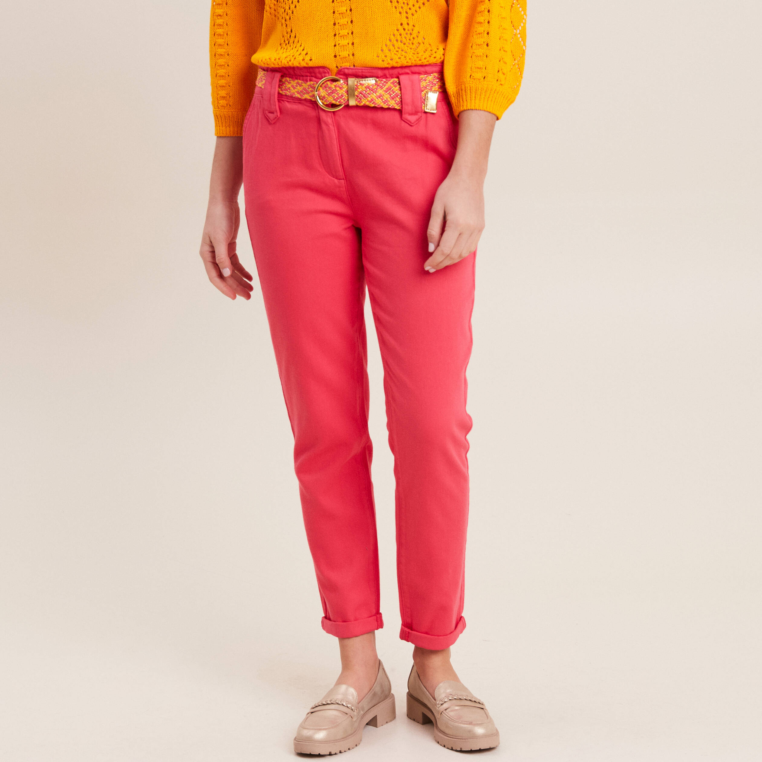 Trousers | Pantalon Large Ceinturé | Principles