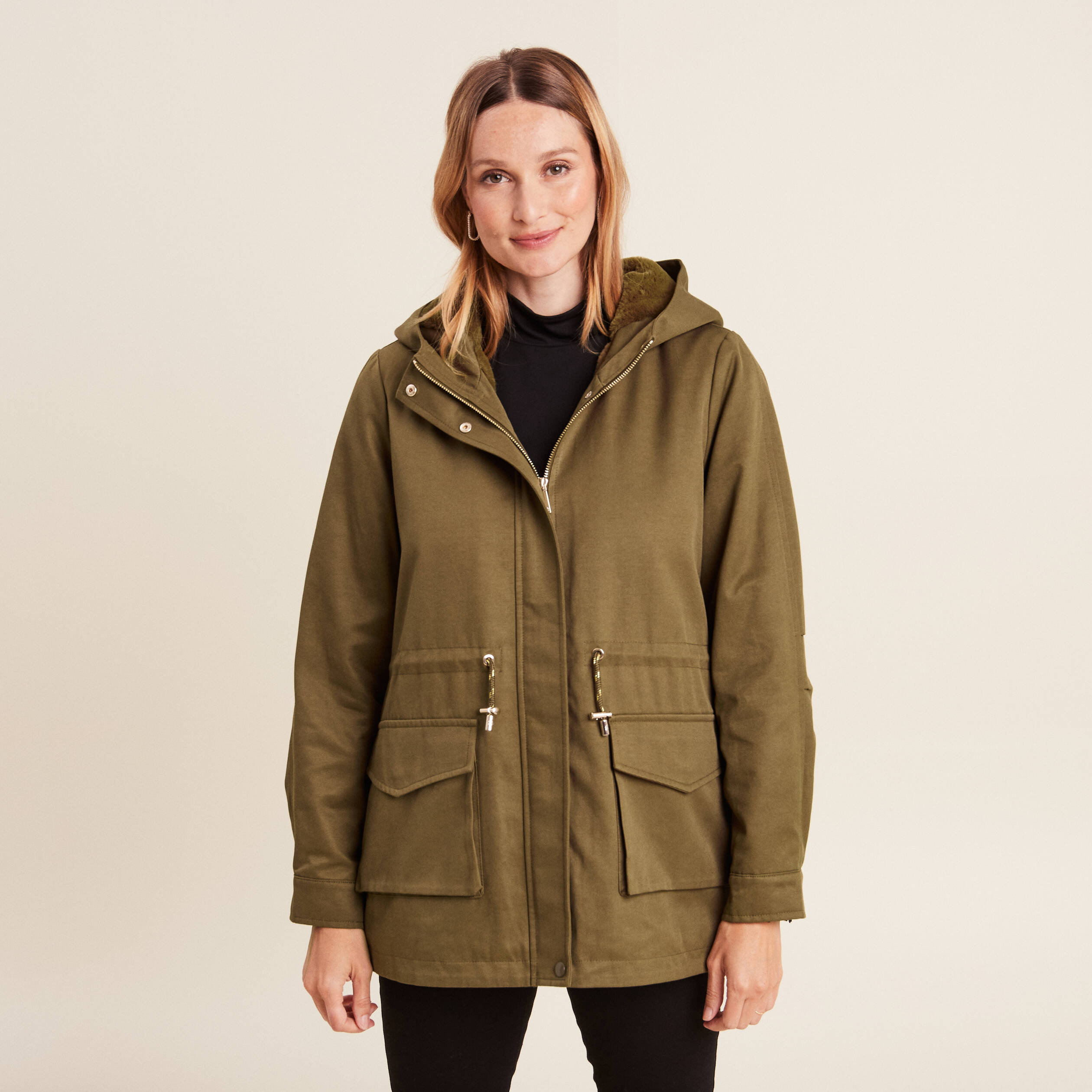 Parka femme doublee hotsell
