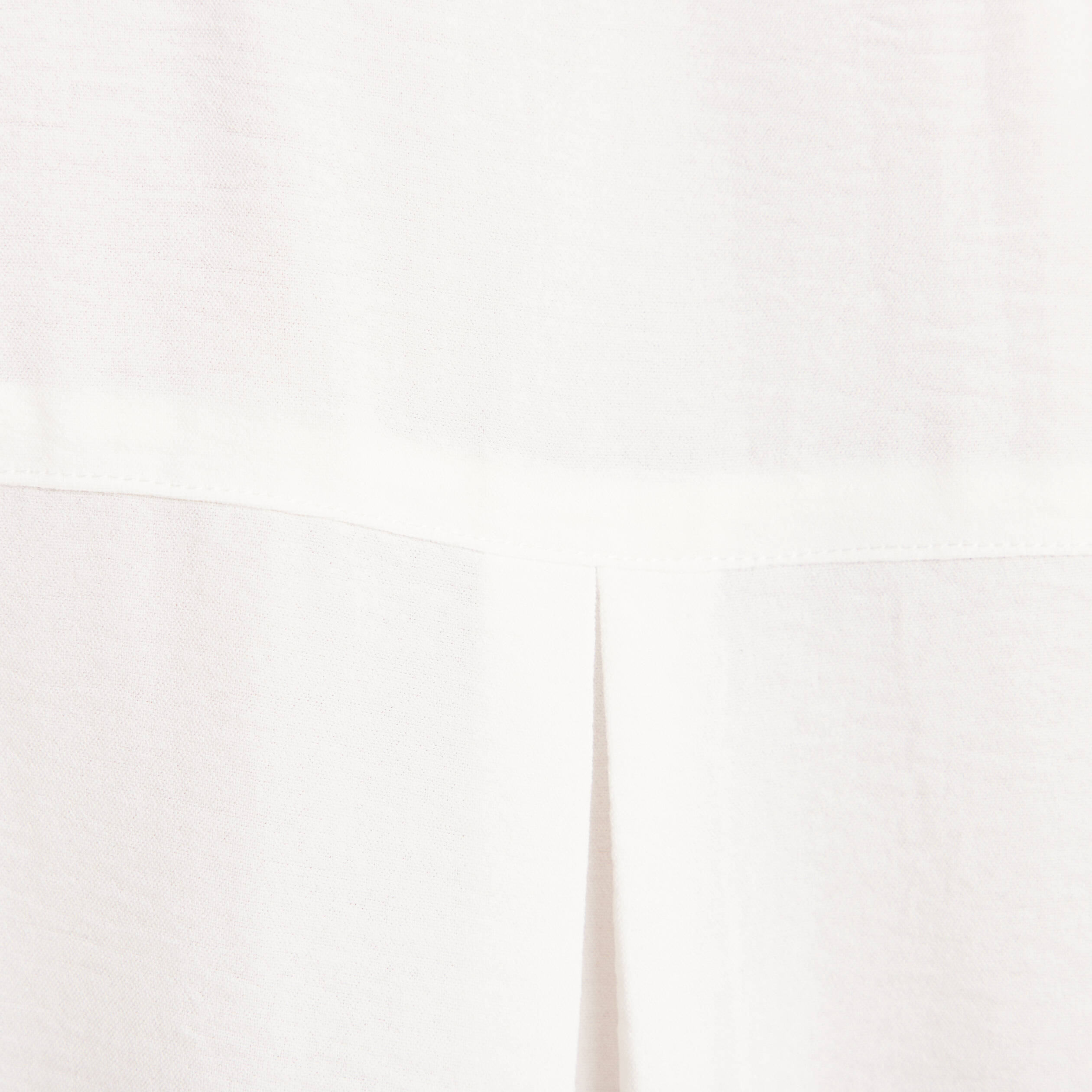 Blouse manches courtes ecru femme