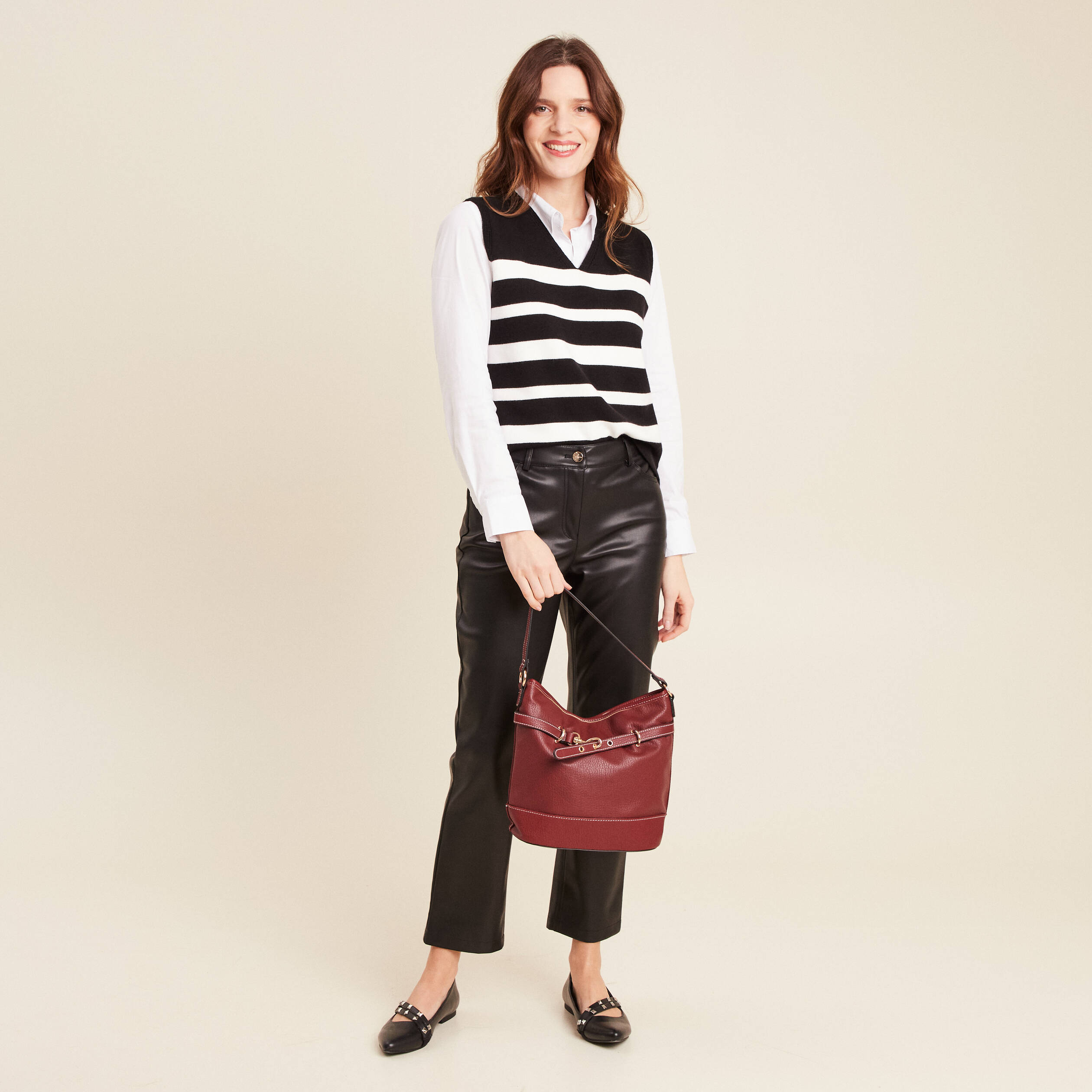 pull sans manches noir femme Pull sans manches noir femme