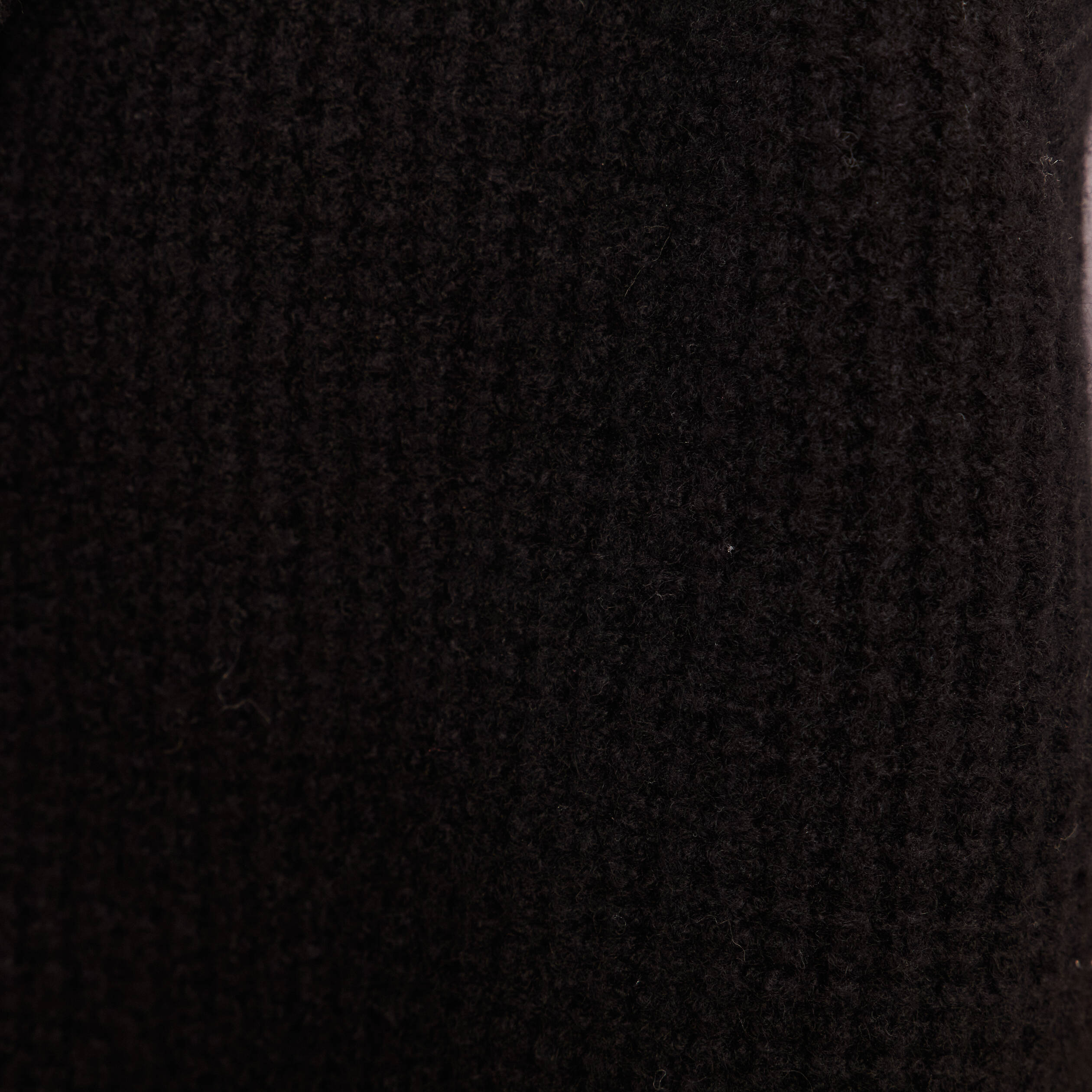 Gilet sans manches &agrave; capuche noir femme