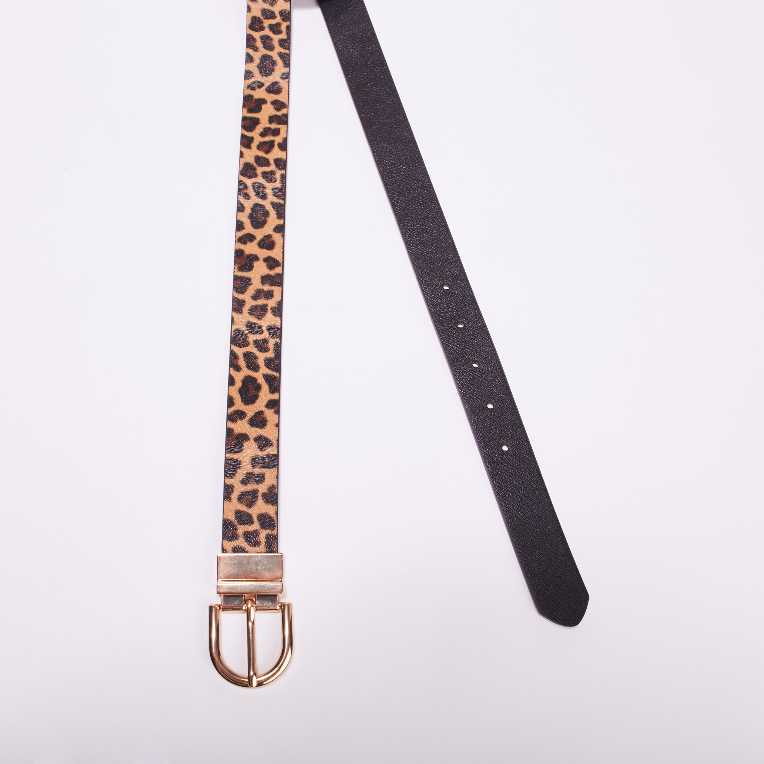 Ceinture r versible noir femme