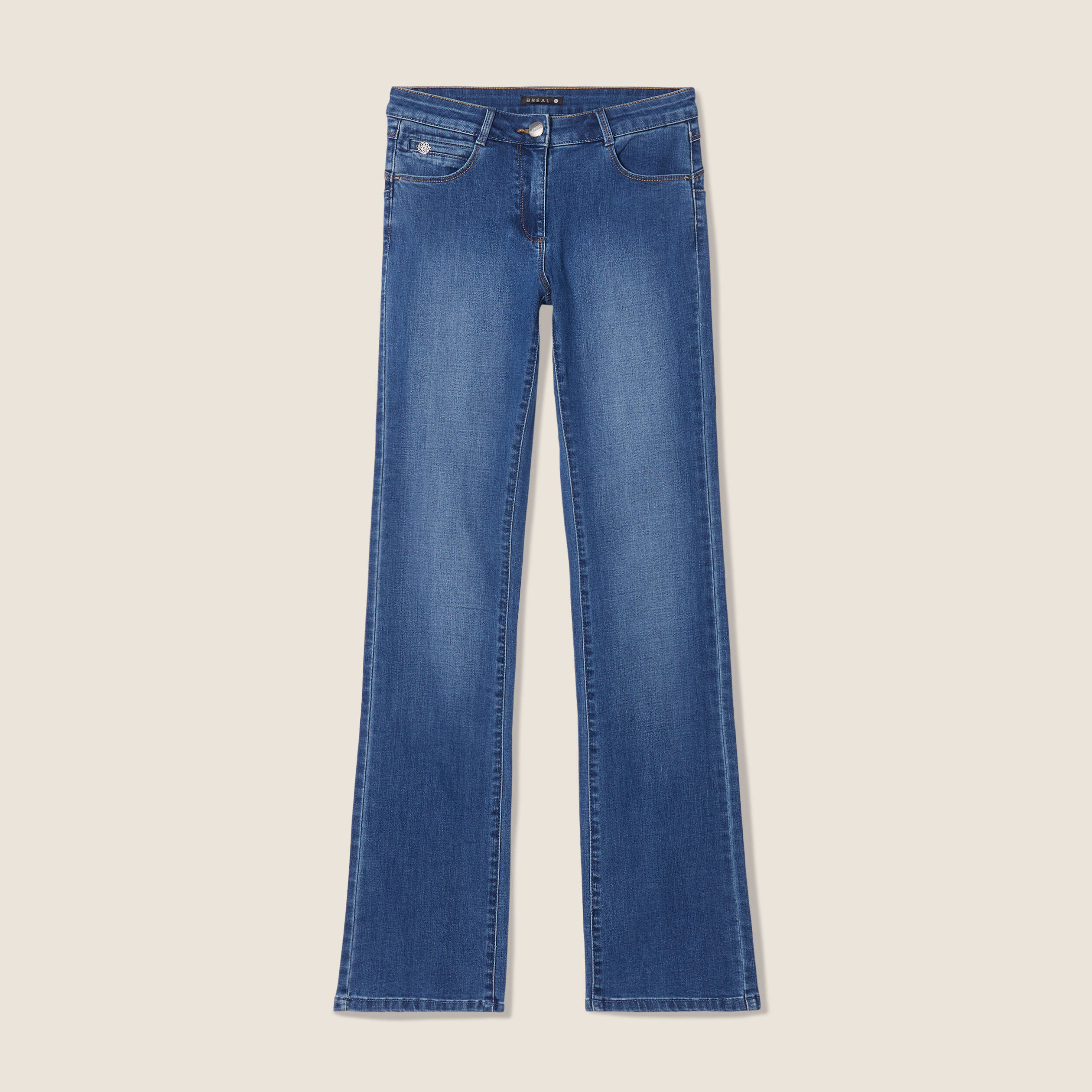 Jean bootcut taille clearance basse femme pas cher
