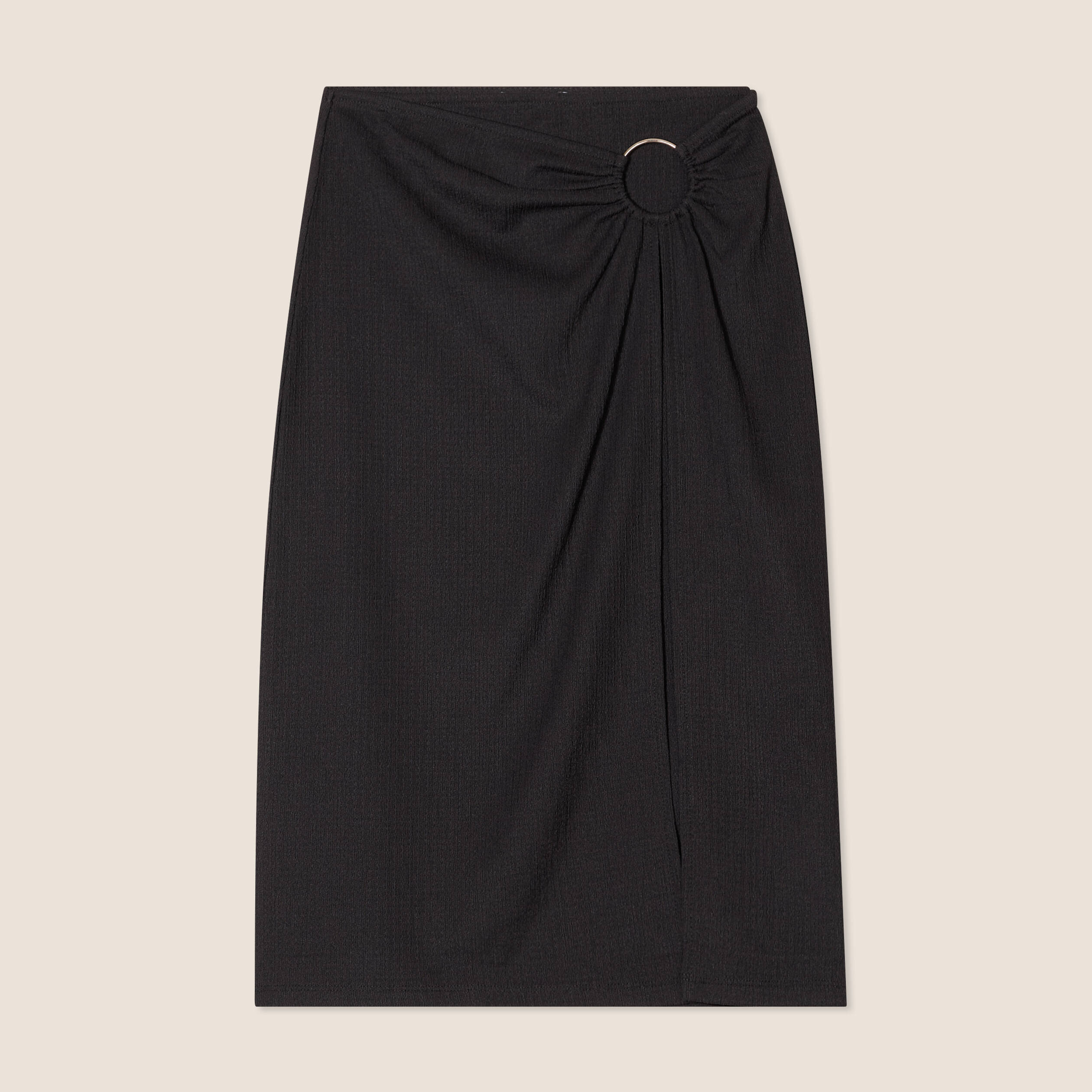 jupe droite longueur genou noir femme Jupe droite longueur genou noir femme