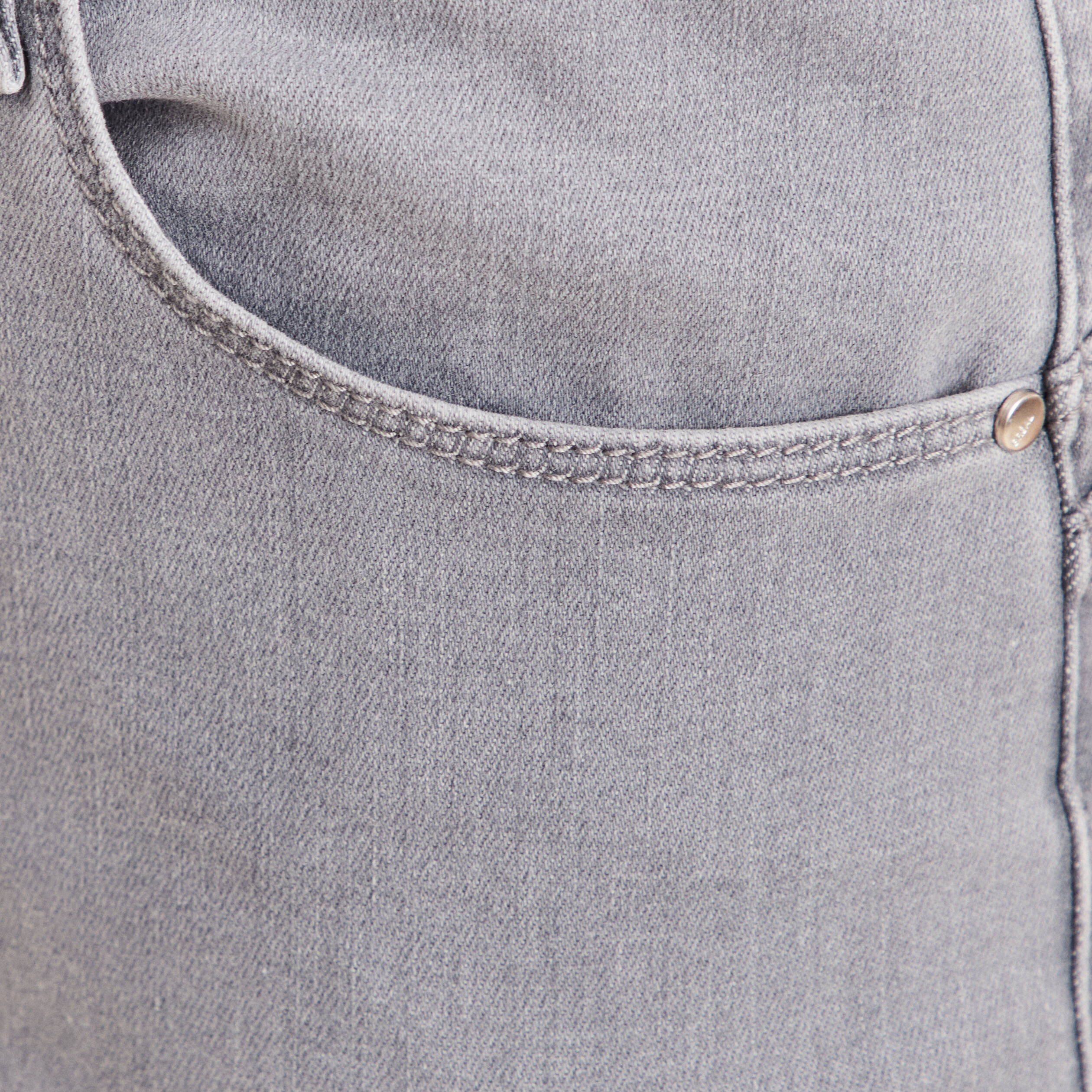 jean magique ajuste taille standard denim gris femme Jean magique ajusté taille standard denim gris femme