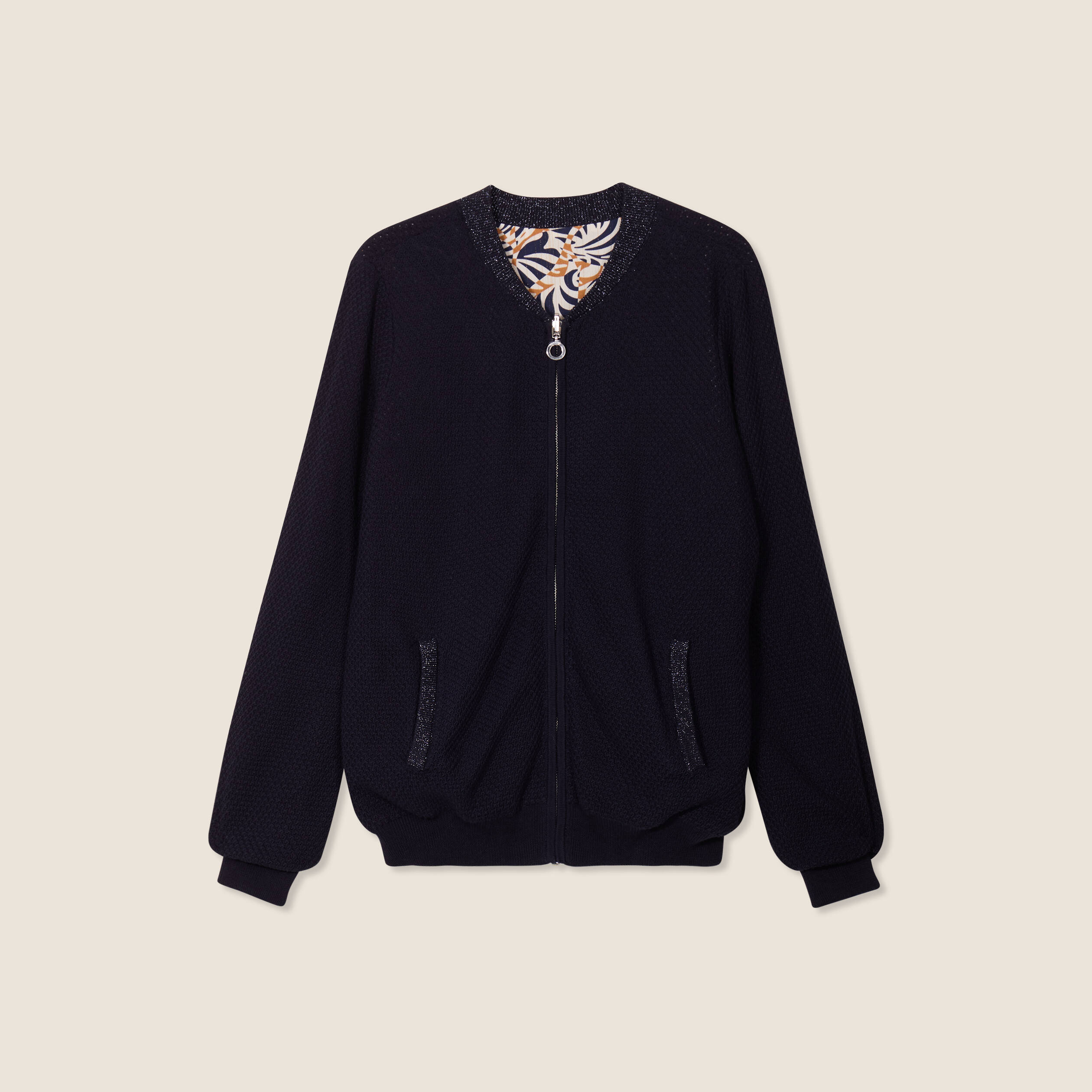 gilet reversible esprit bomber camel femme Gilet réversible esprit bomber camel femme