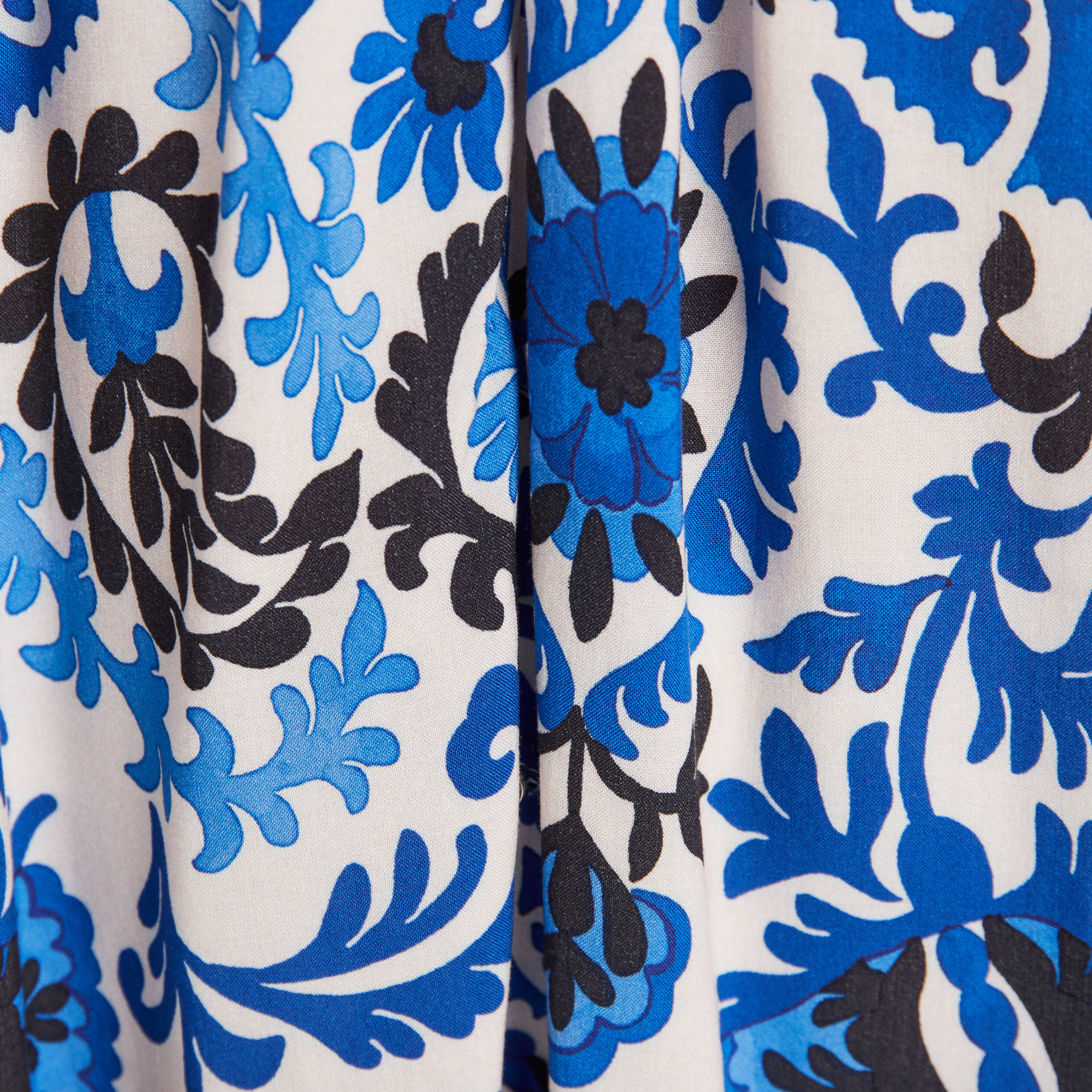 Blouse manches courtes bleu femme