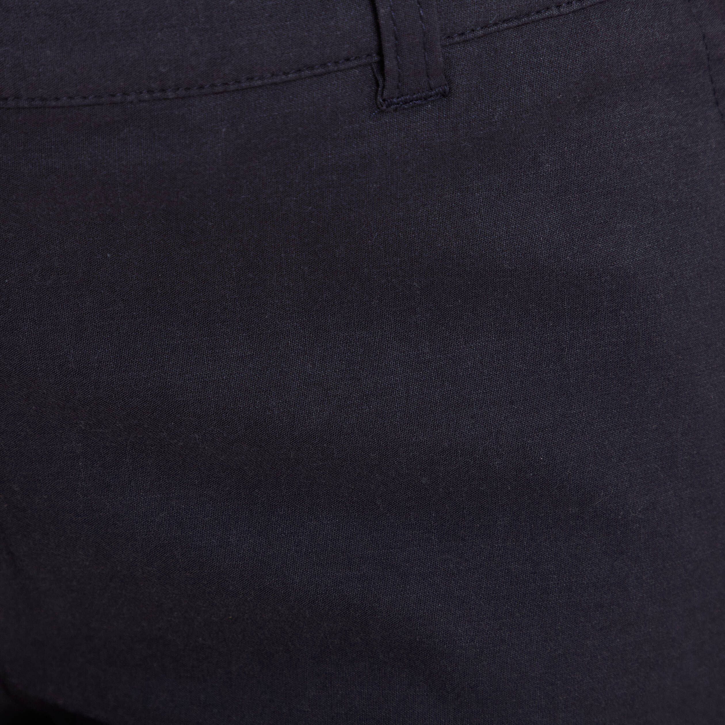 Pantalon large 7/8ème bleu foncé femme