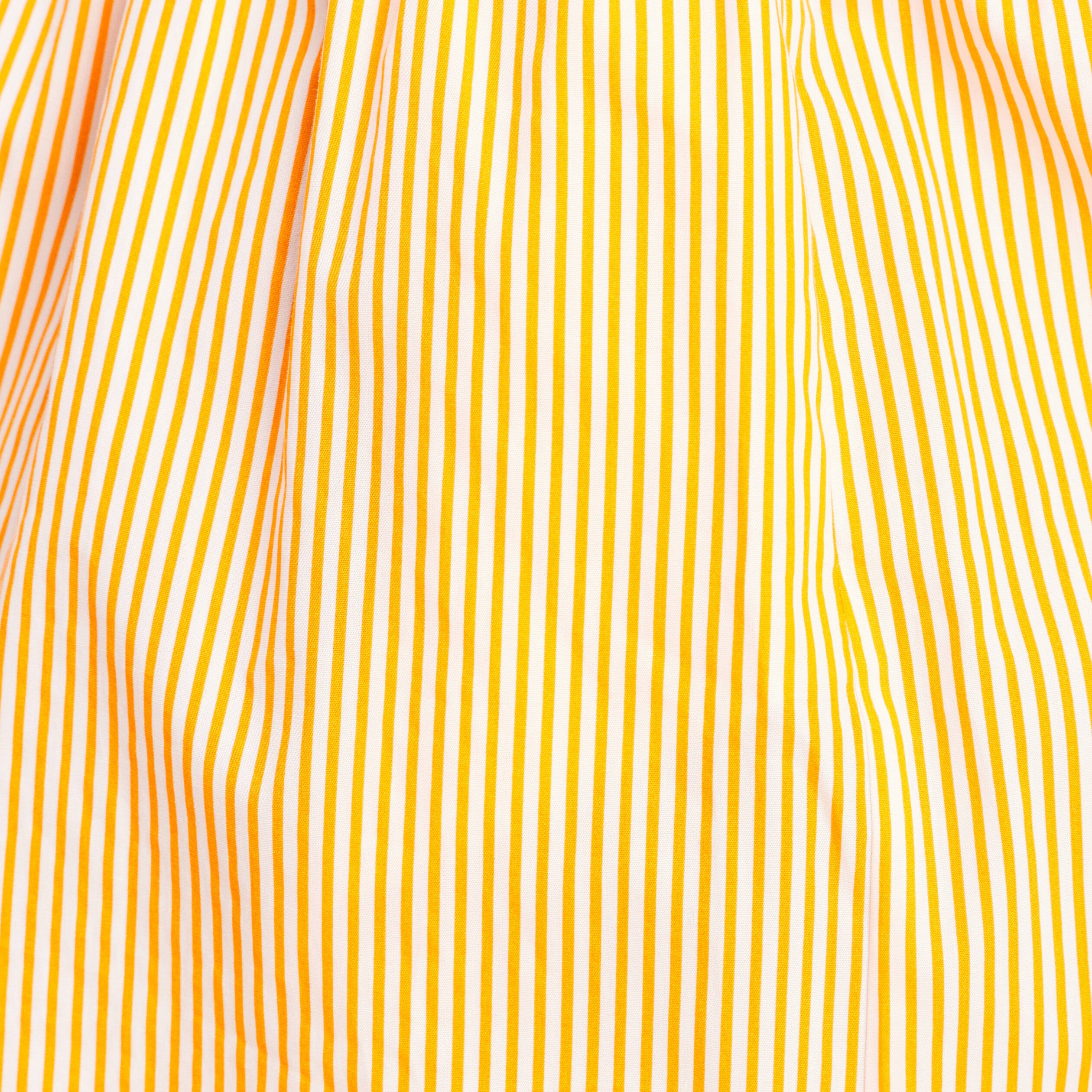 Jupe longue pliss&eacute;e orange femme