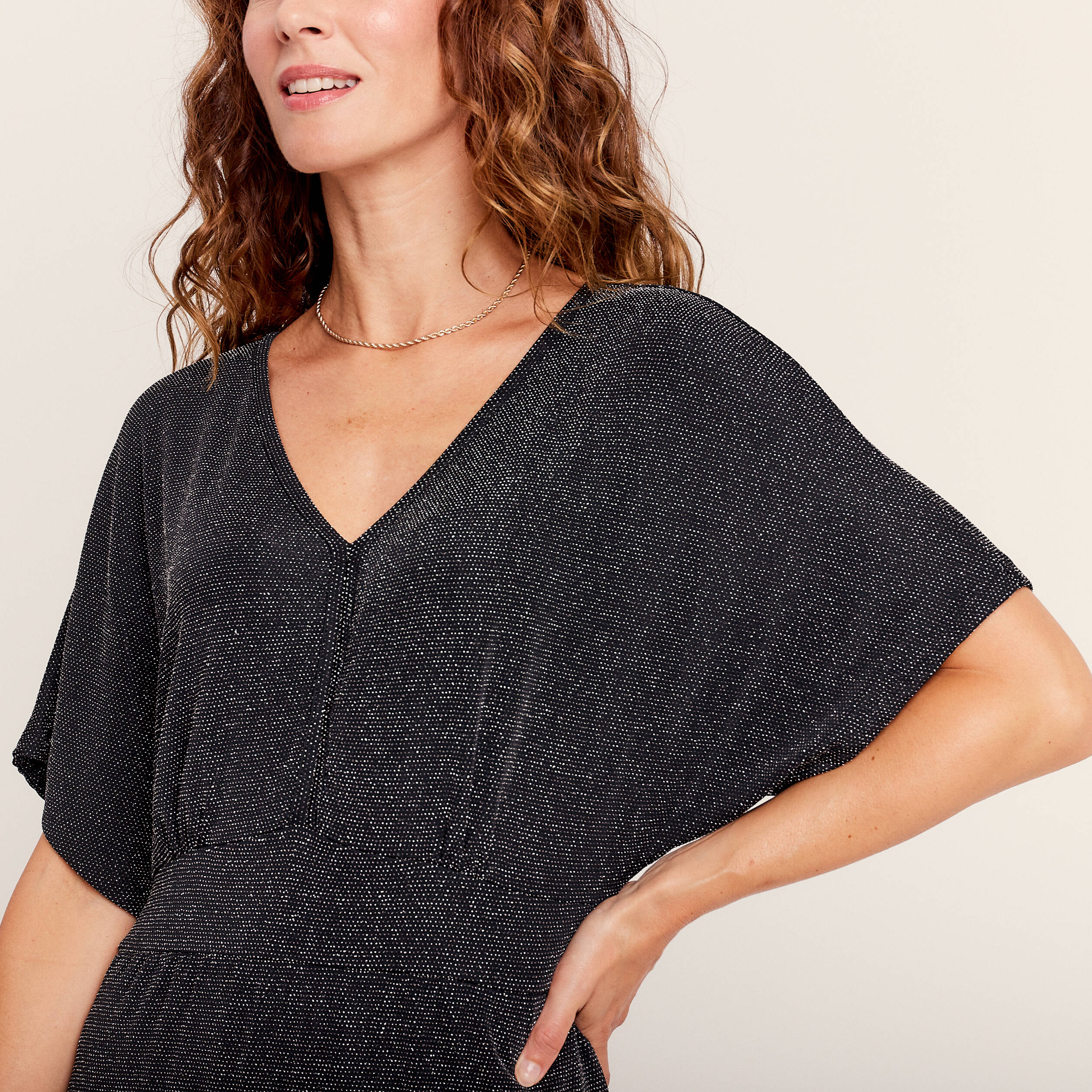 Robe pull paillette hotsell