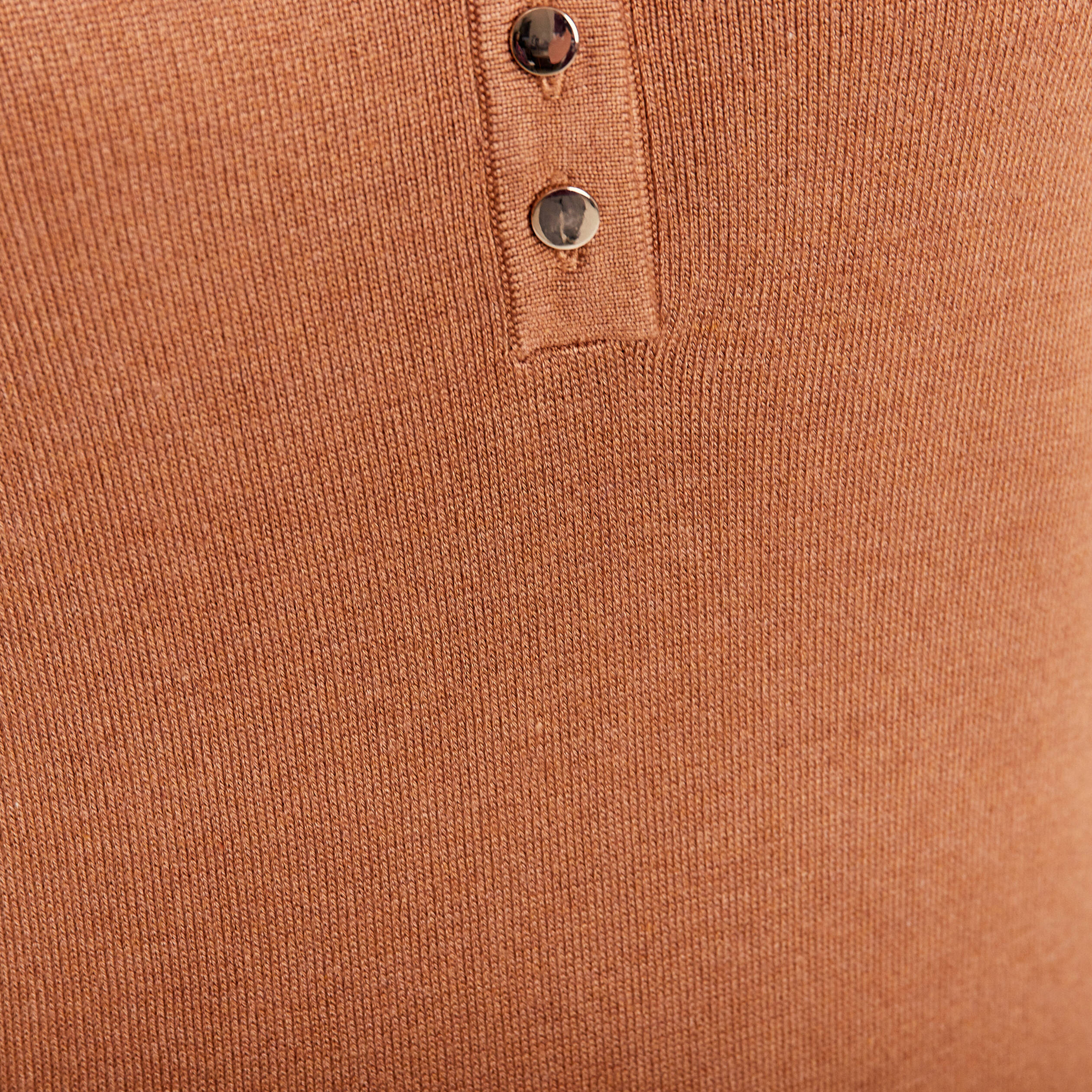 Pull manches longues camel femme