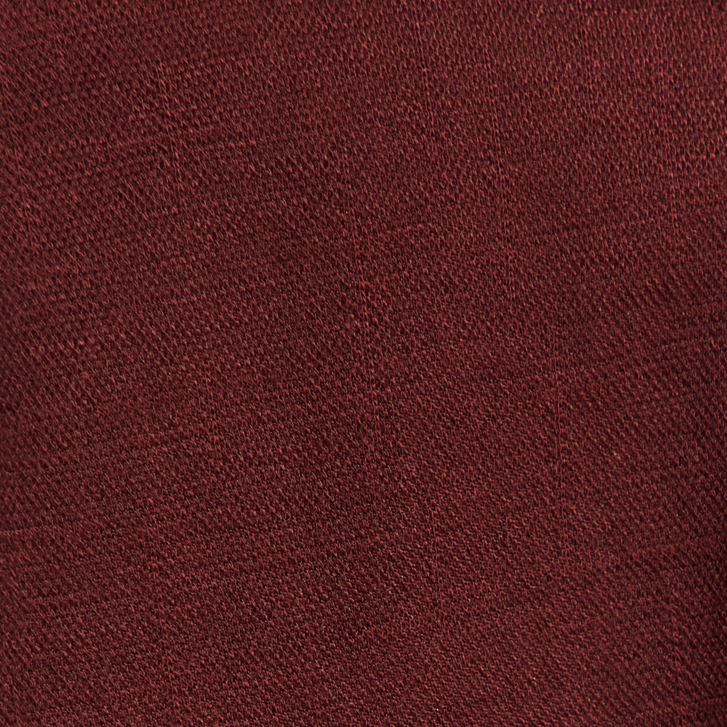 T-shirt manches courtes bordeaux femme