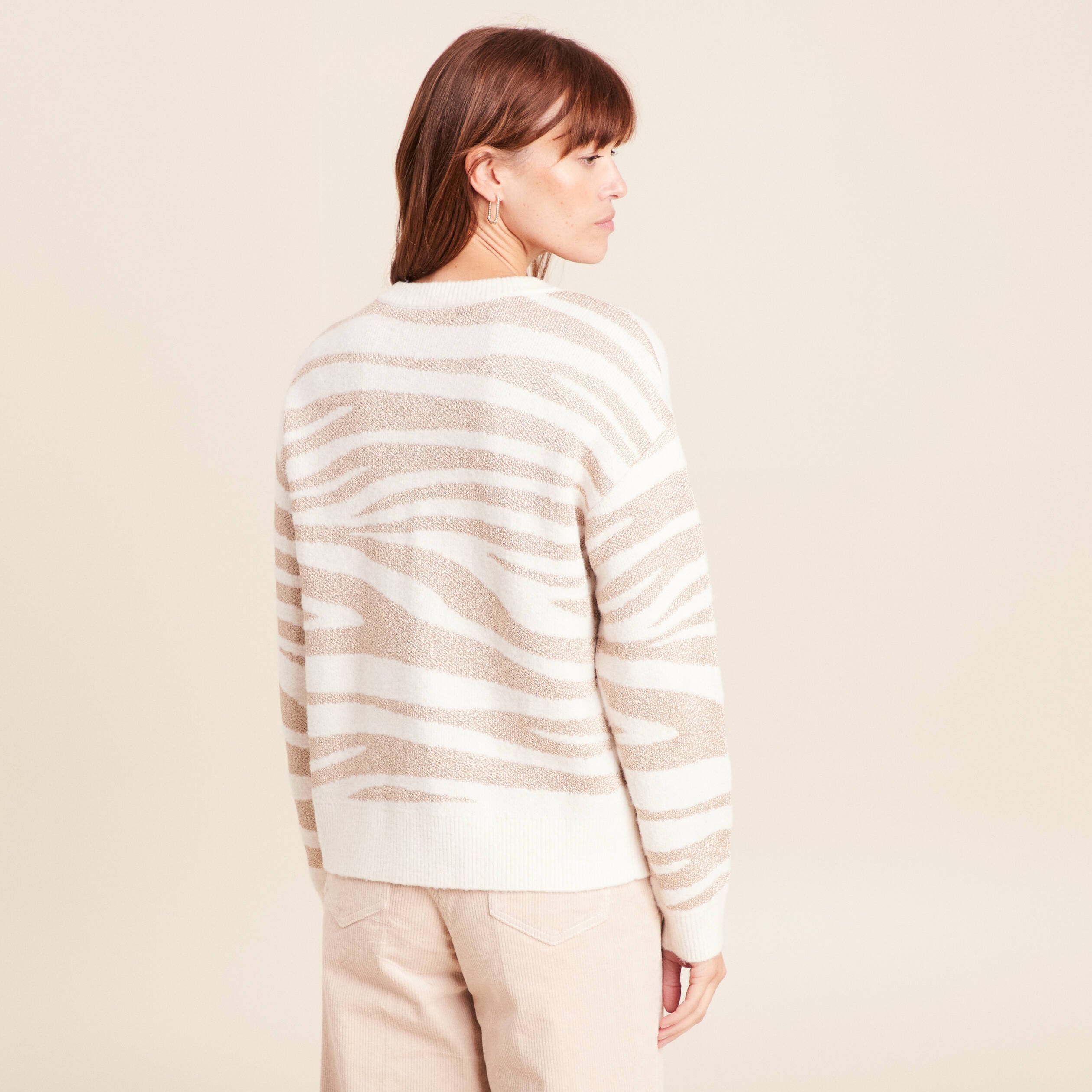 Veste bomber blanc femme