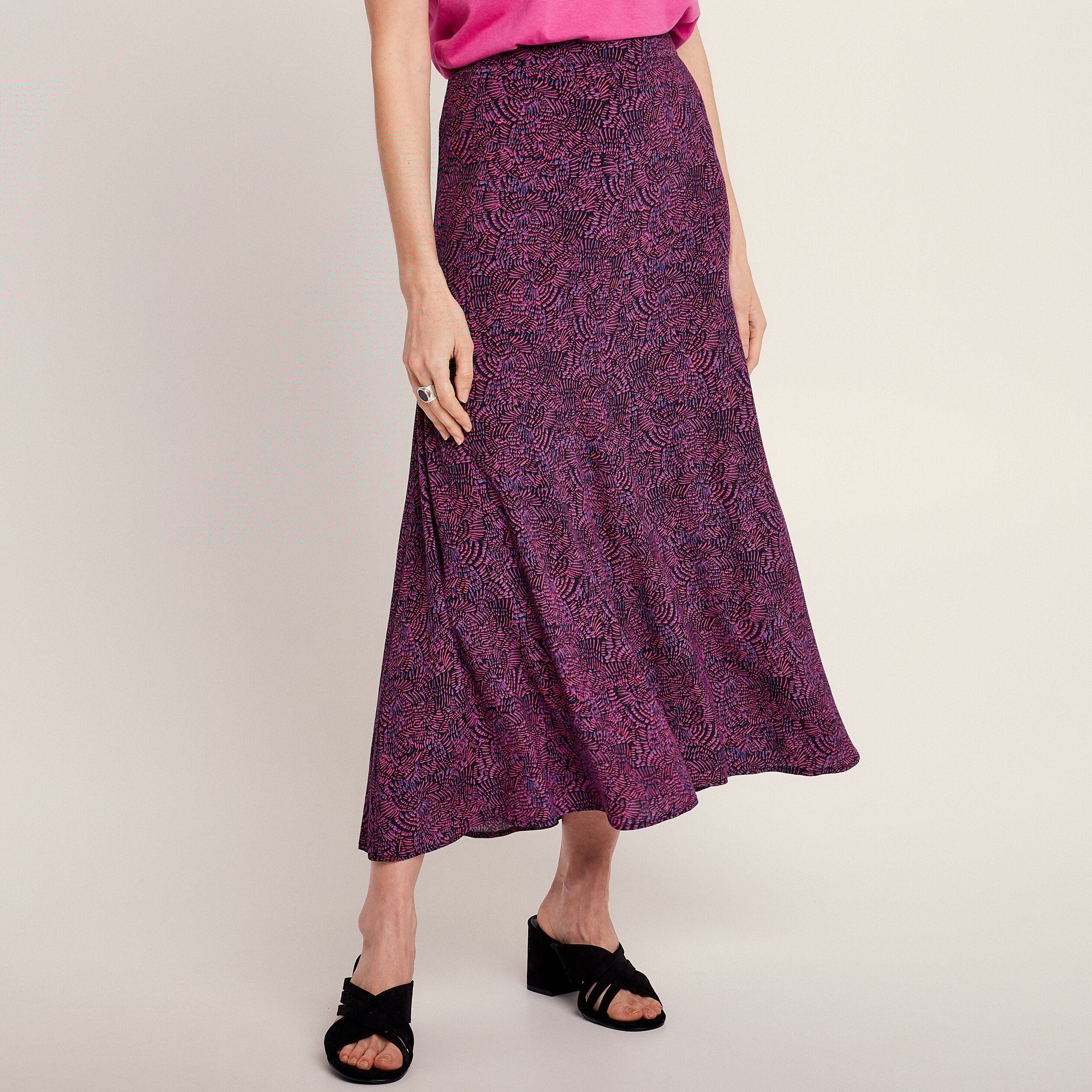 Jupe violette femme hotsell