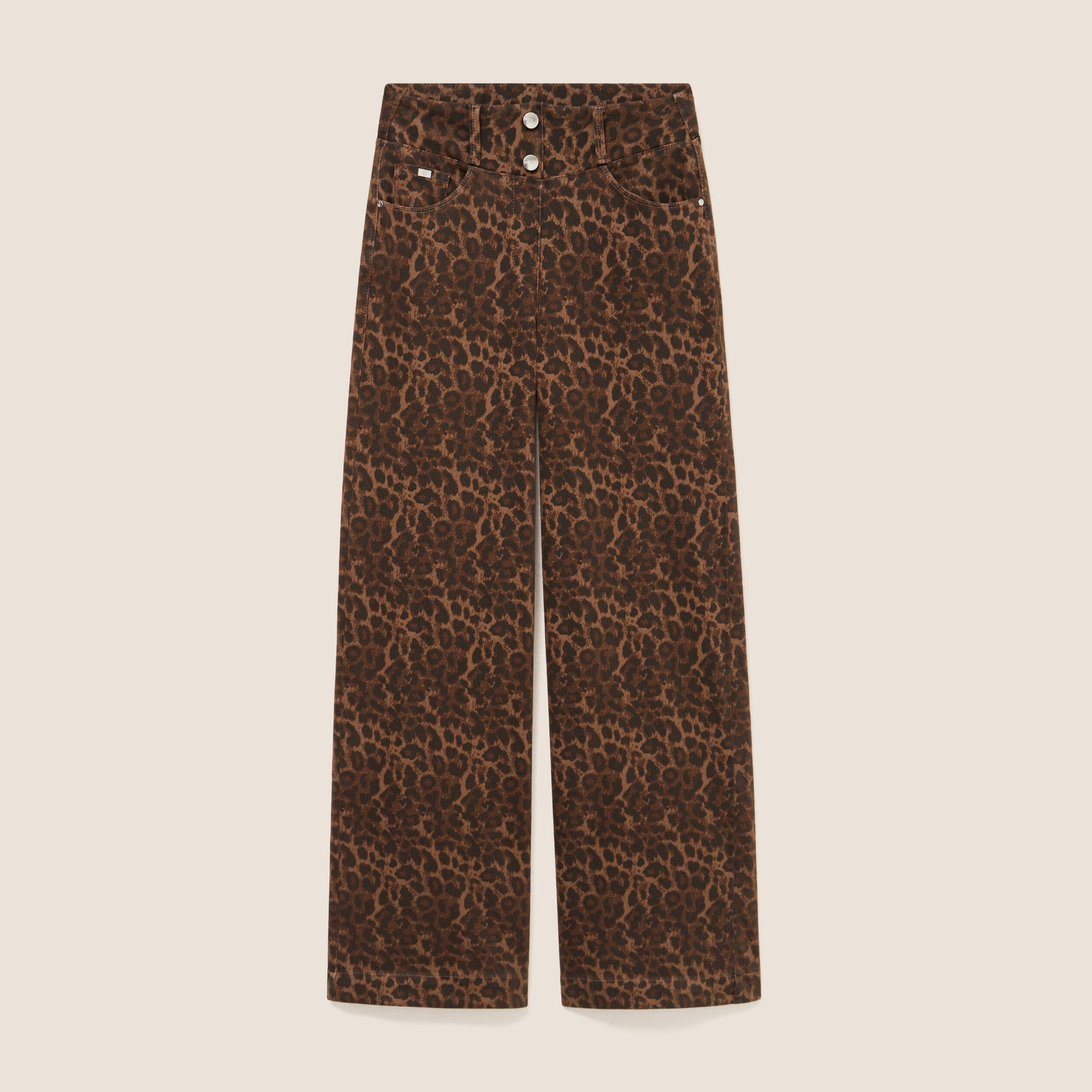 Pantalon Magique L'Enfilable marron femme