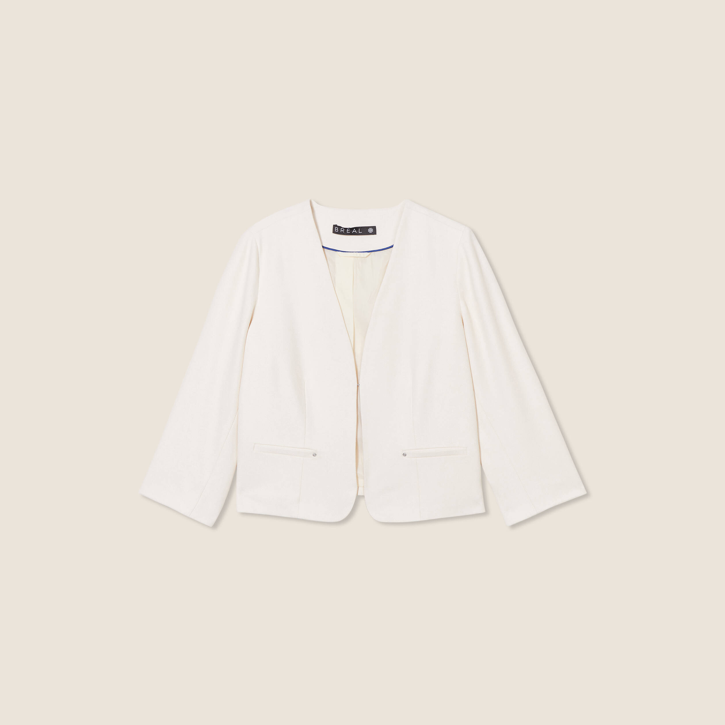 veste cintree ecru femme Veste cintrée ecru femme