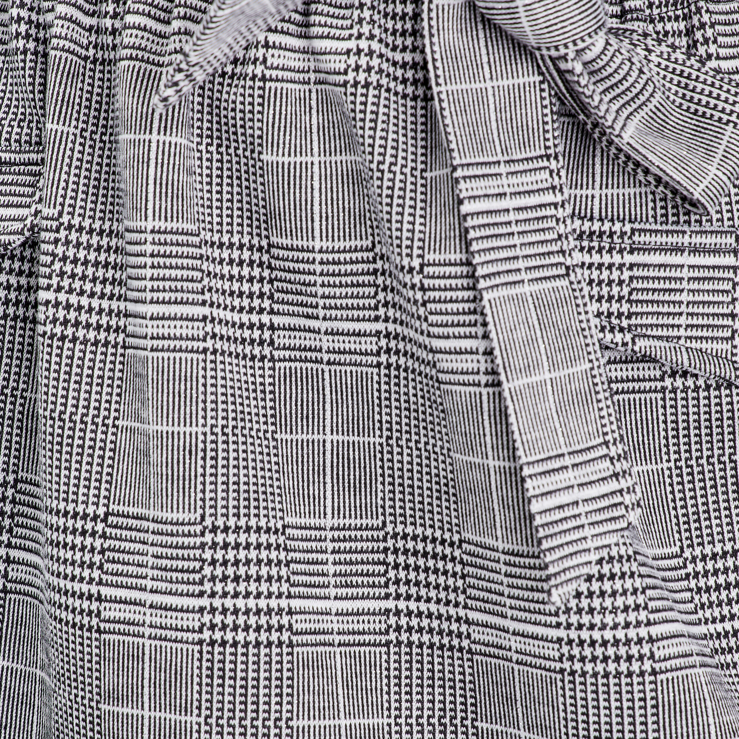 Jupe droite ceinturée gris femme