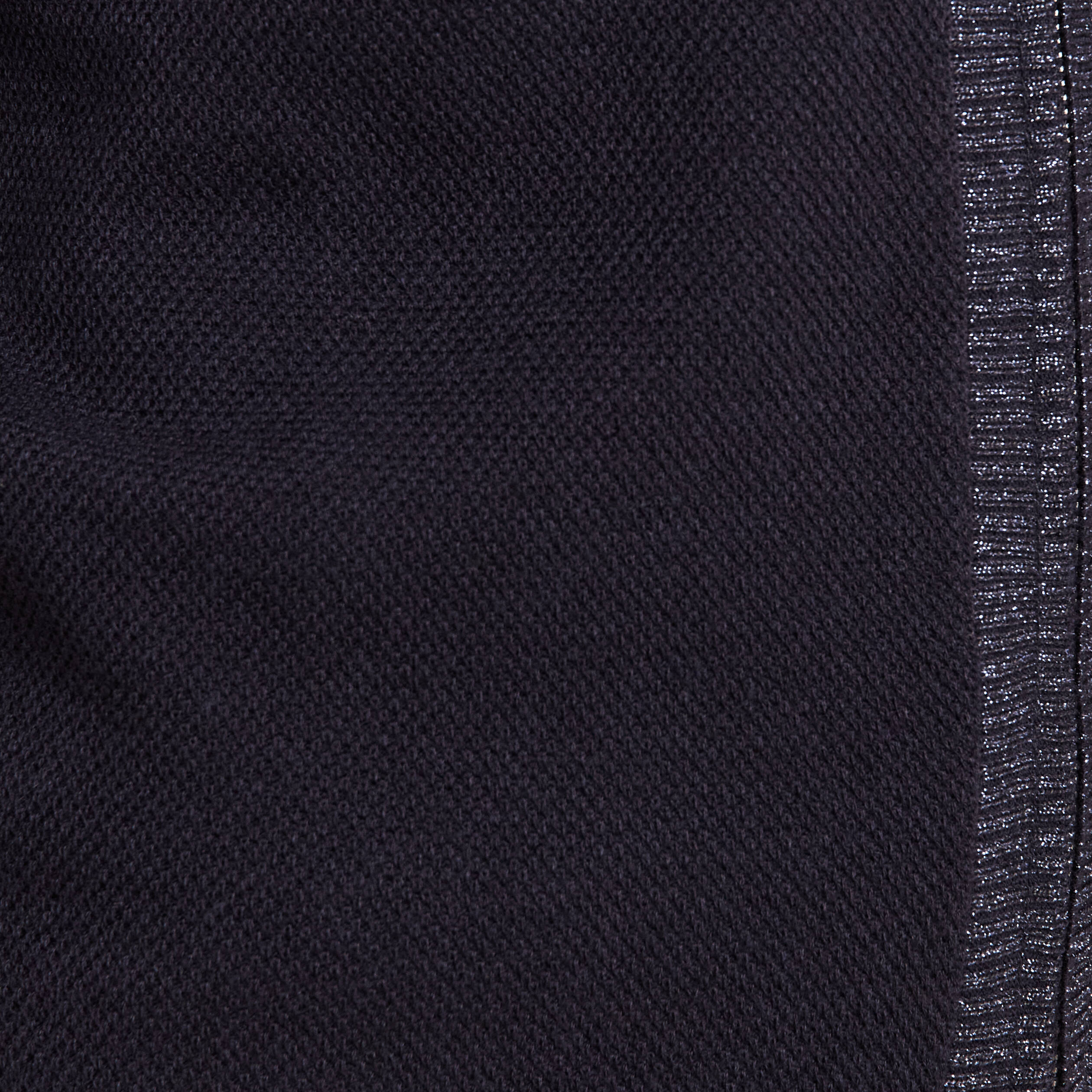Gilet à capuche zippé bleu foncé femme