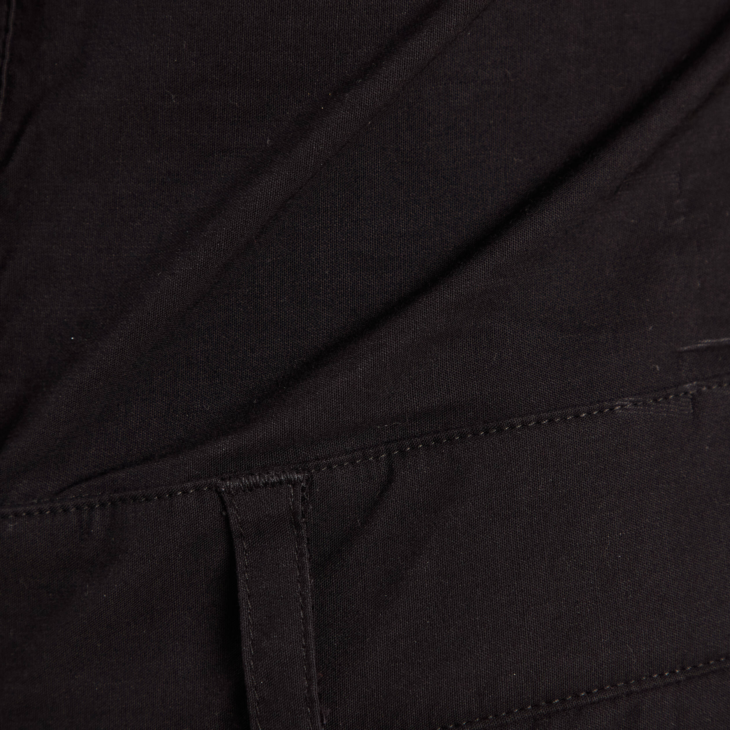 Combinaison pantalon boutonnée noir femme