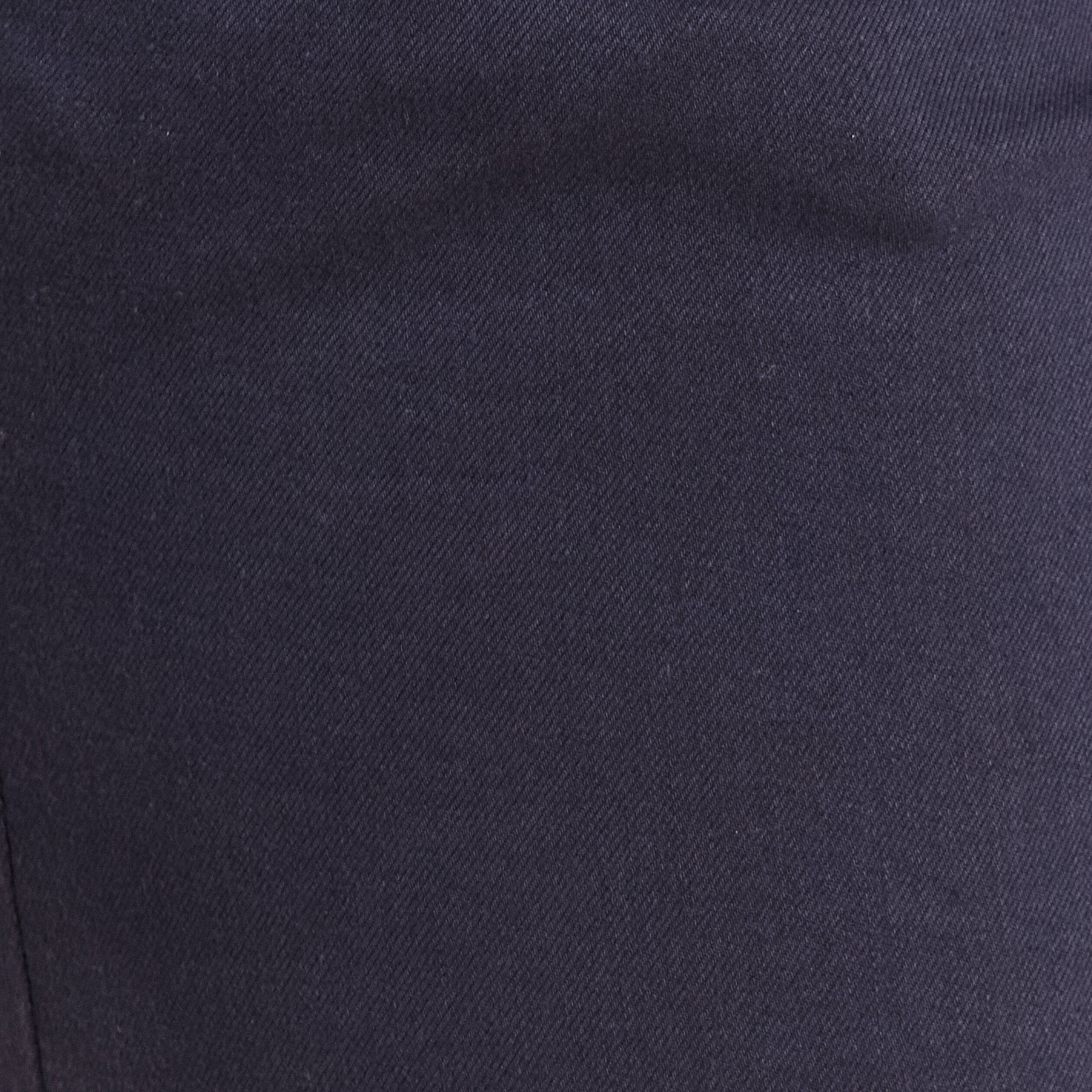 Pantalon ajusté 7/8ème bleu marine femme
