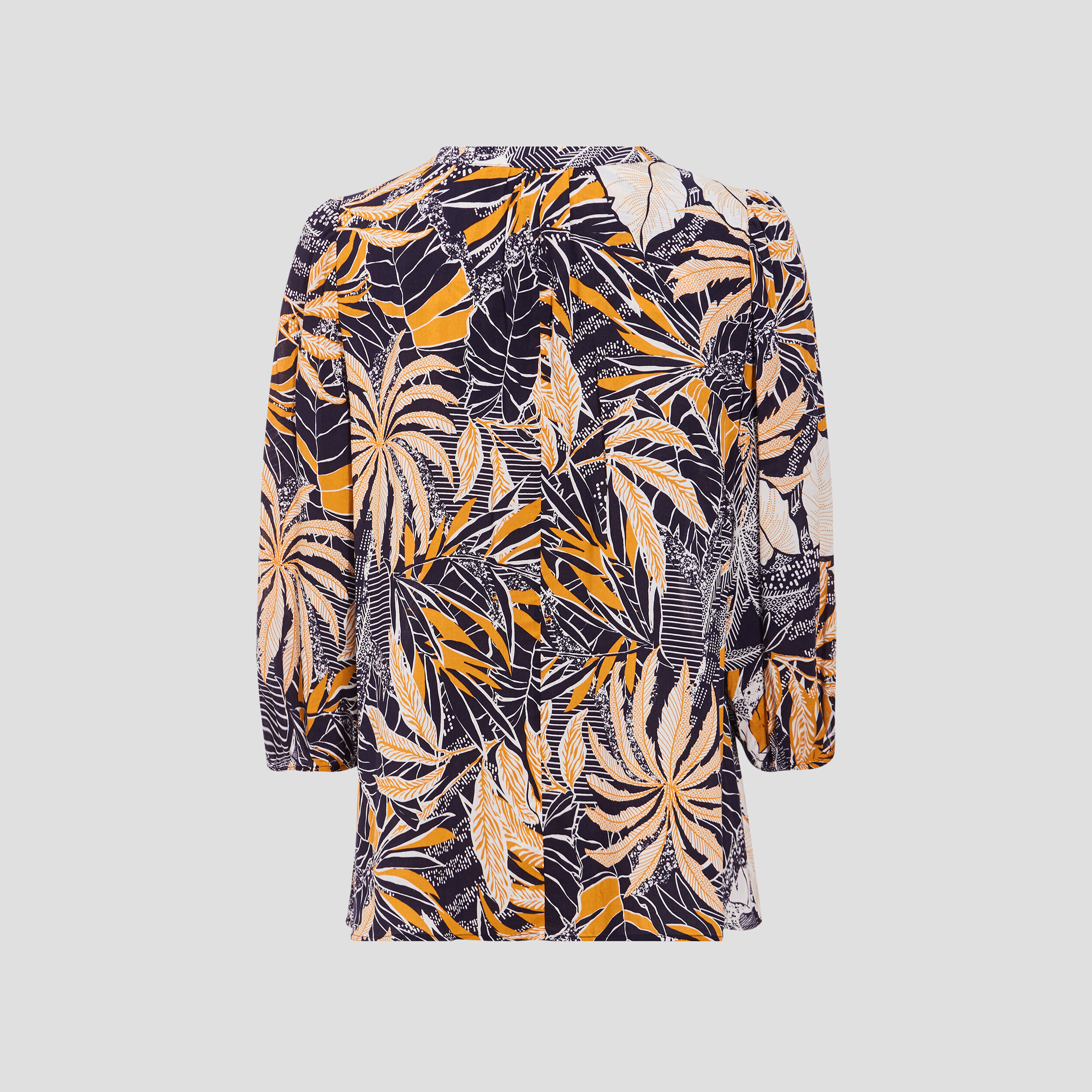 Blouse manches 3/4 blanc femme