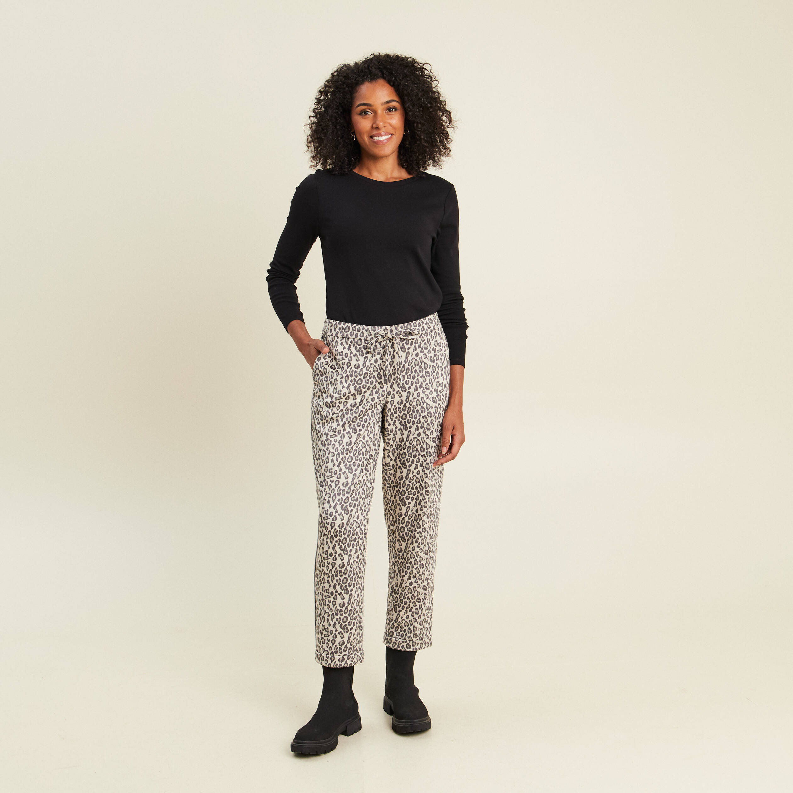 Pantalon vert femme