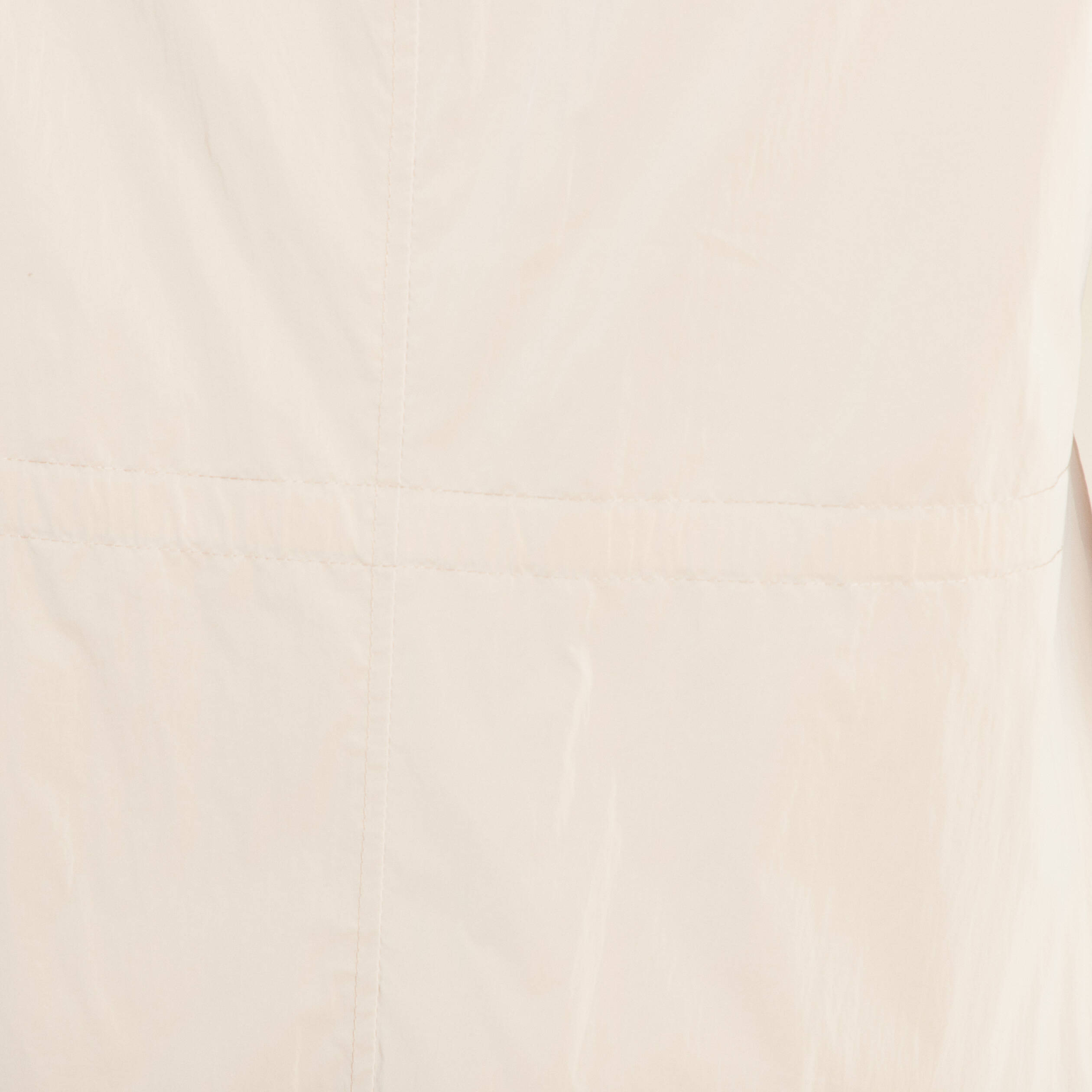 Coupe-vent court zippé sable femme
