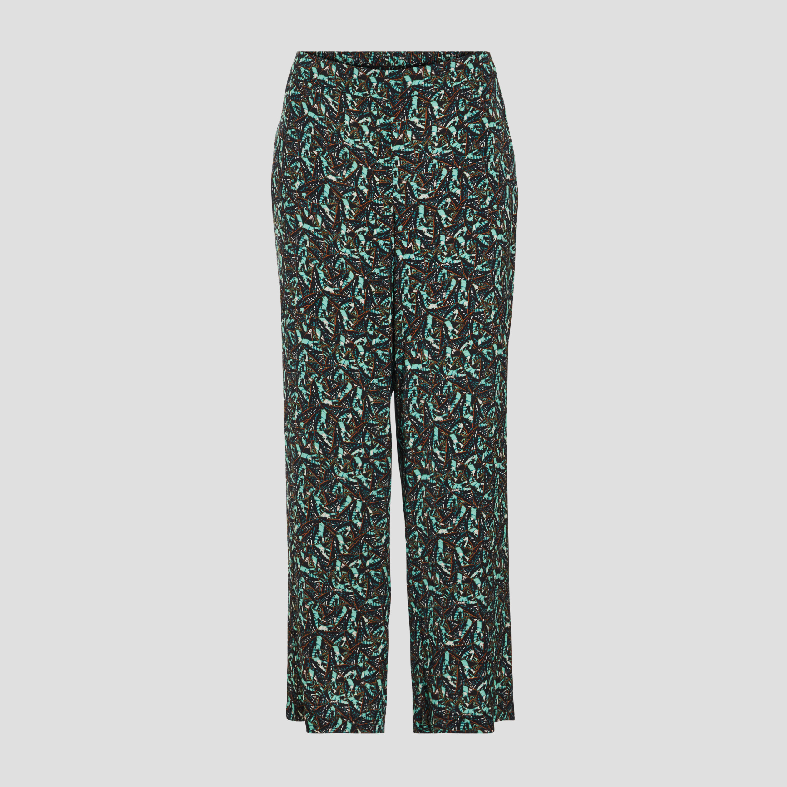 pantalon flou vert pastel femme Pantalon flou vert pastel femme