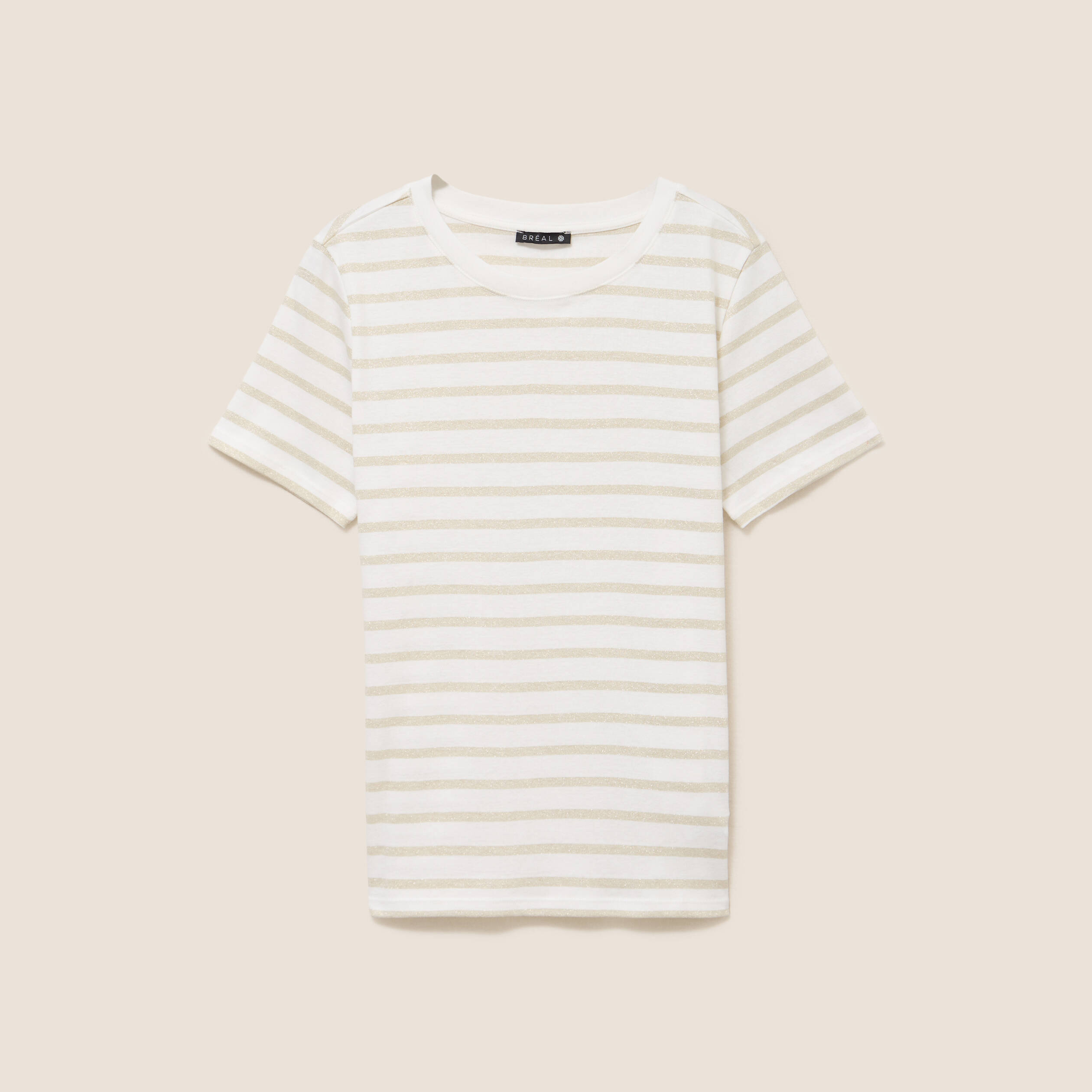 T-shirt manches courtes blanc femme