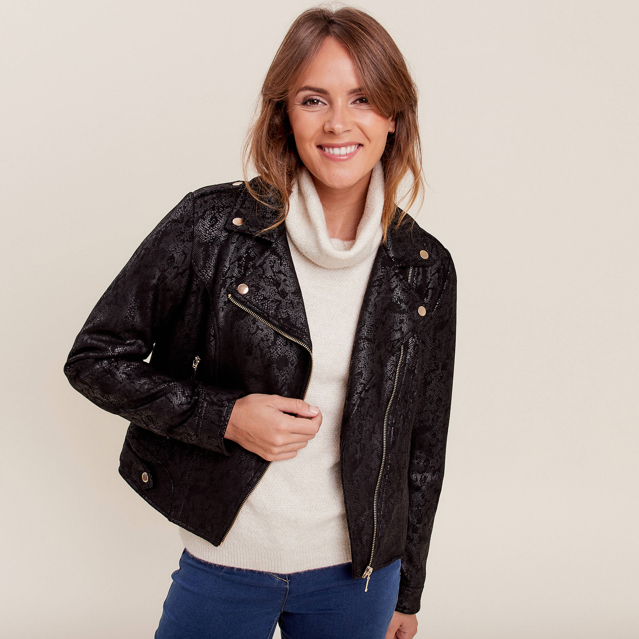 Perfecto doublé femme clearance