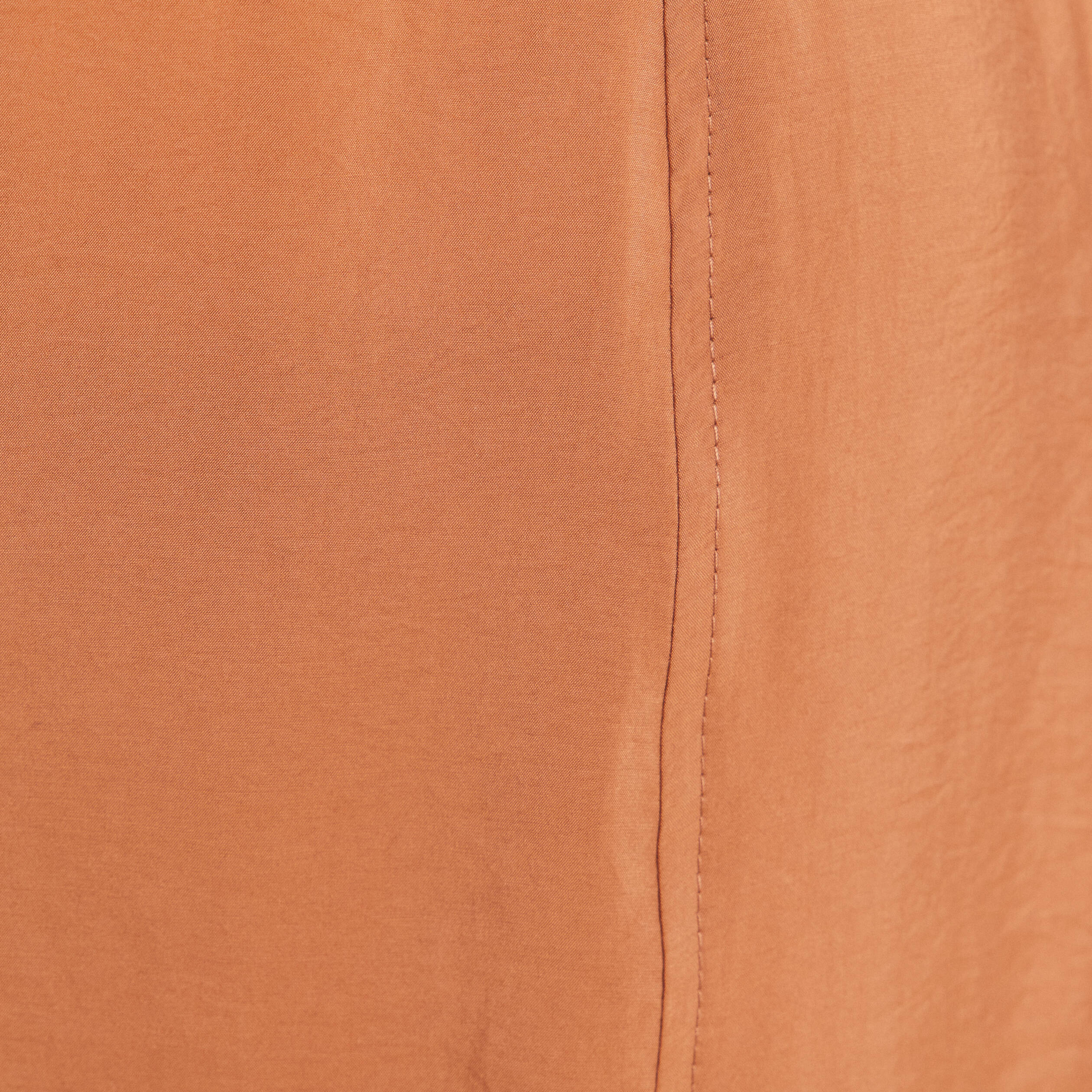Pantalon taille haute 7/8&egrave;me resserr&eacute; beige femme