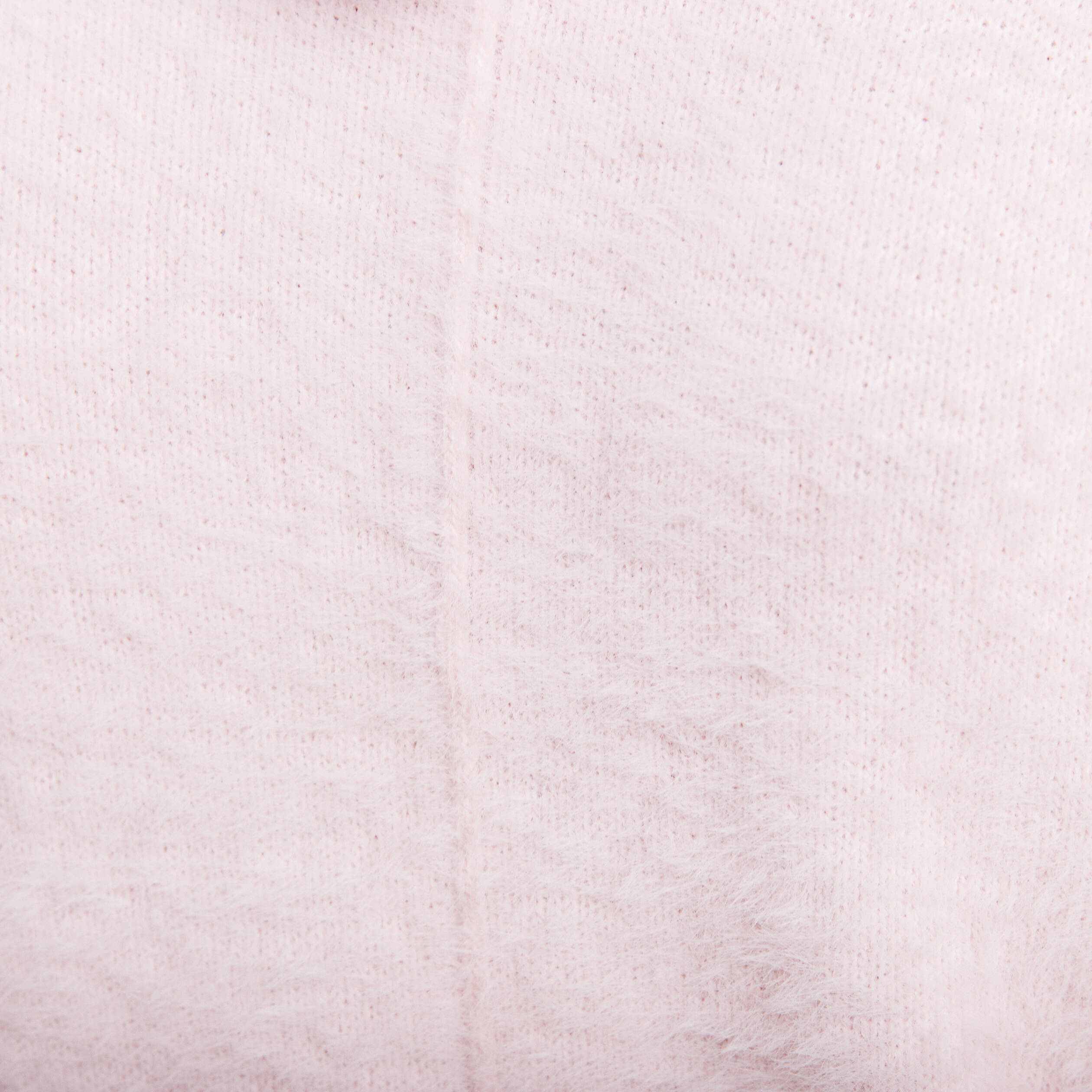 Pull manches longues rose clair femme