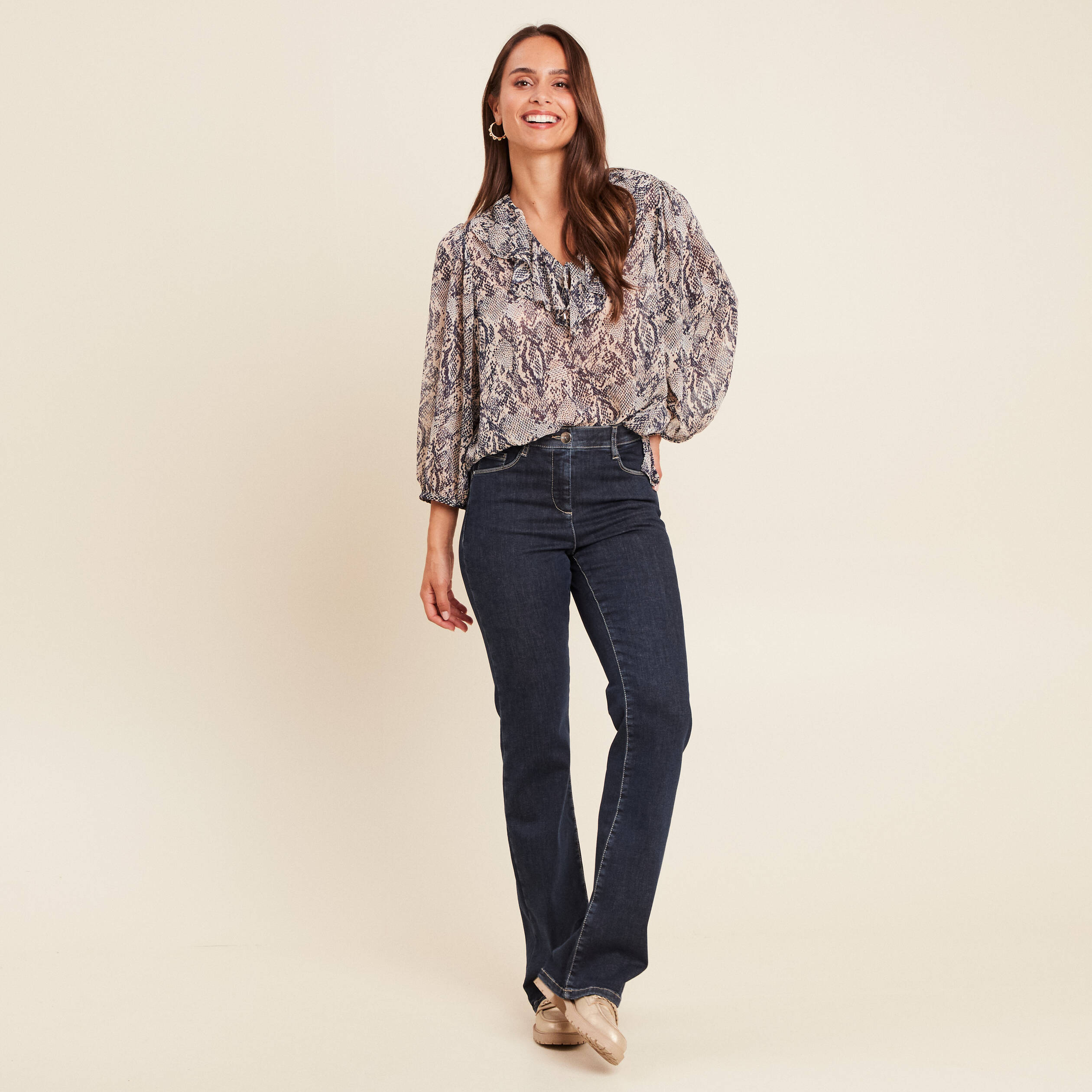 Chemisier Femme Taille 38 En Voile Rouge - Occasion Très Bon État, Style Basique