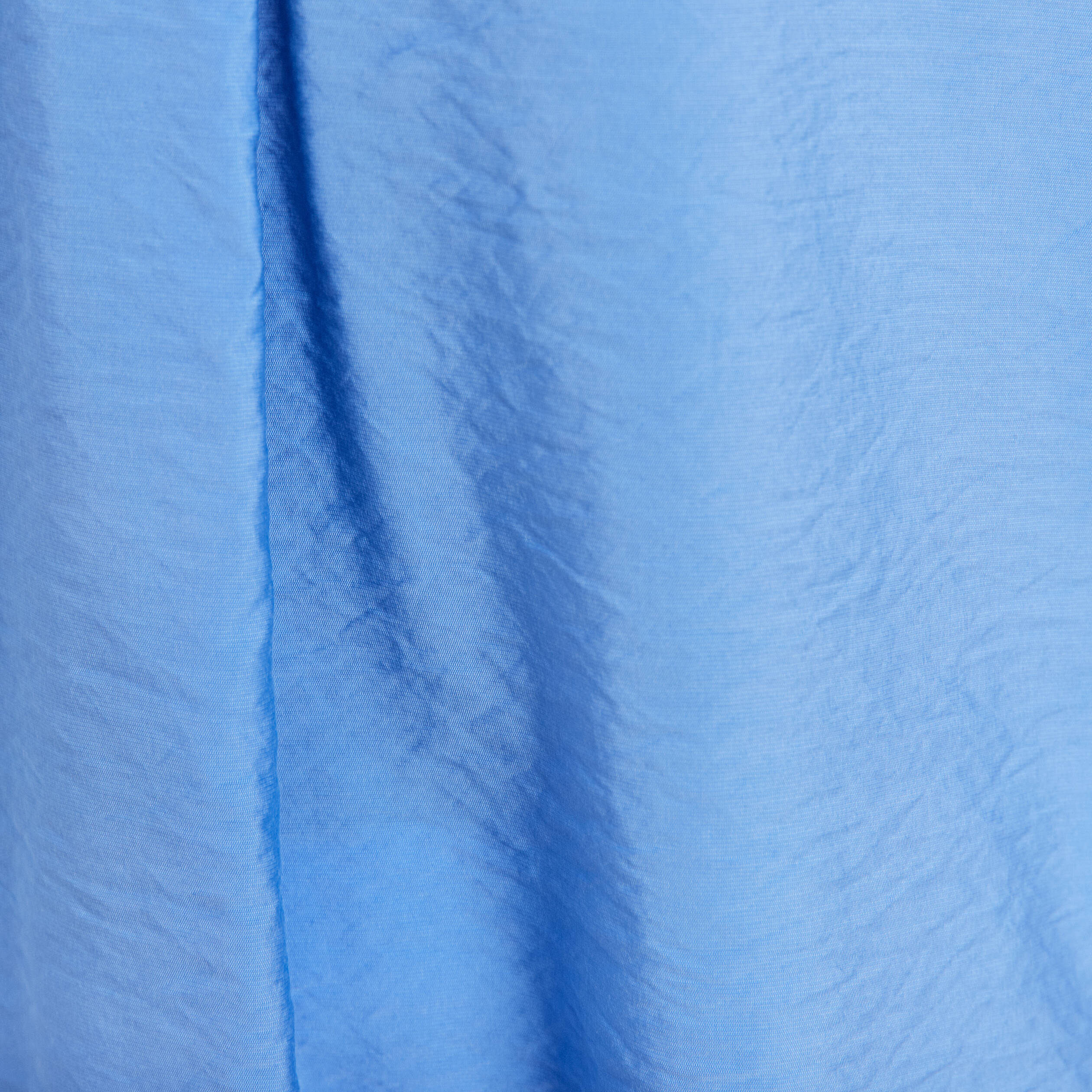 Blouse manches 3/4 bleu femme