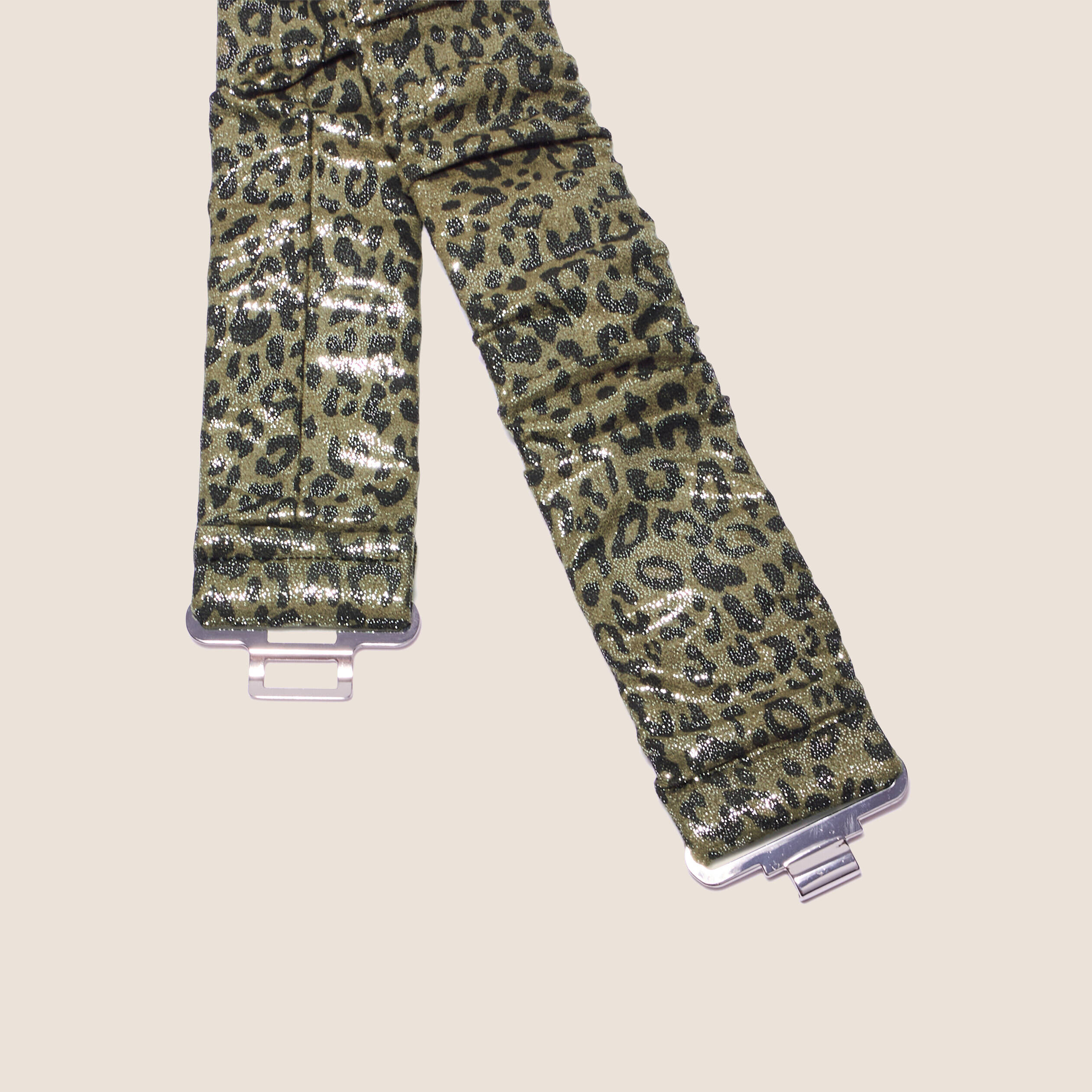 Ceinture large verte femme sale