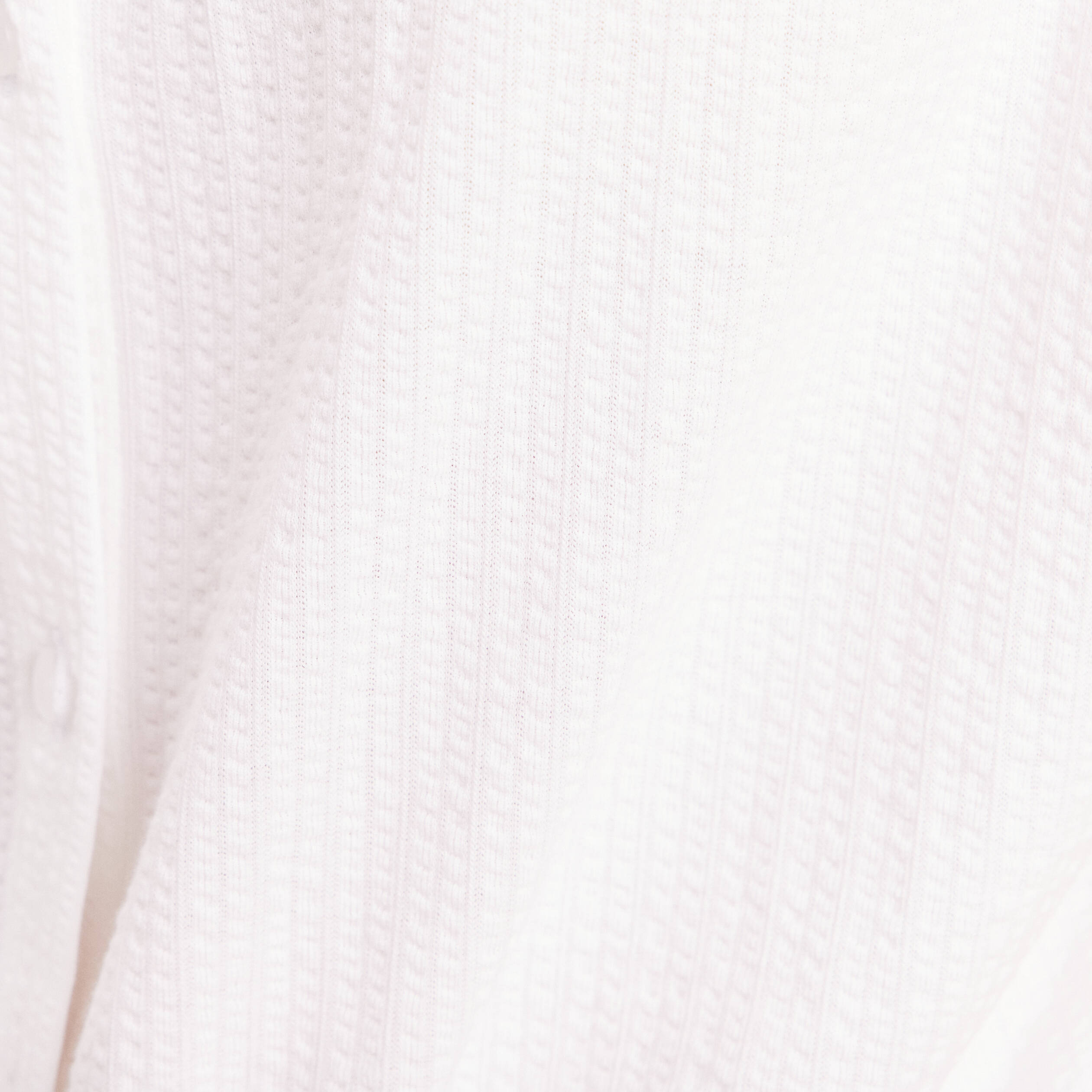 Blouse ample cropped col am&eacute;ricain blanc femme