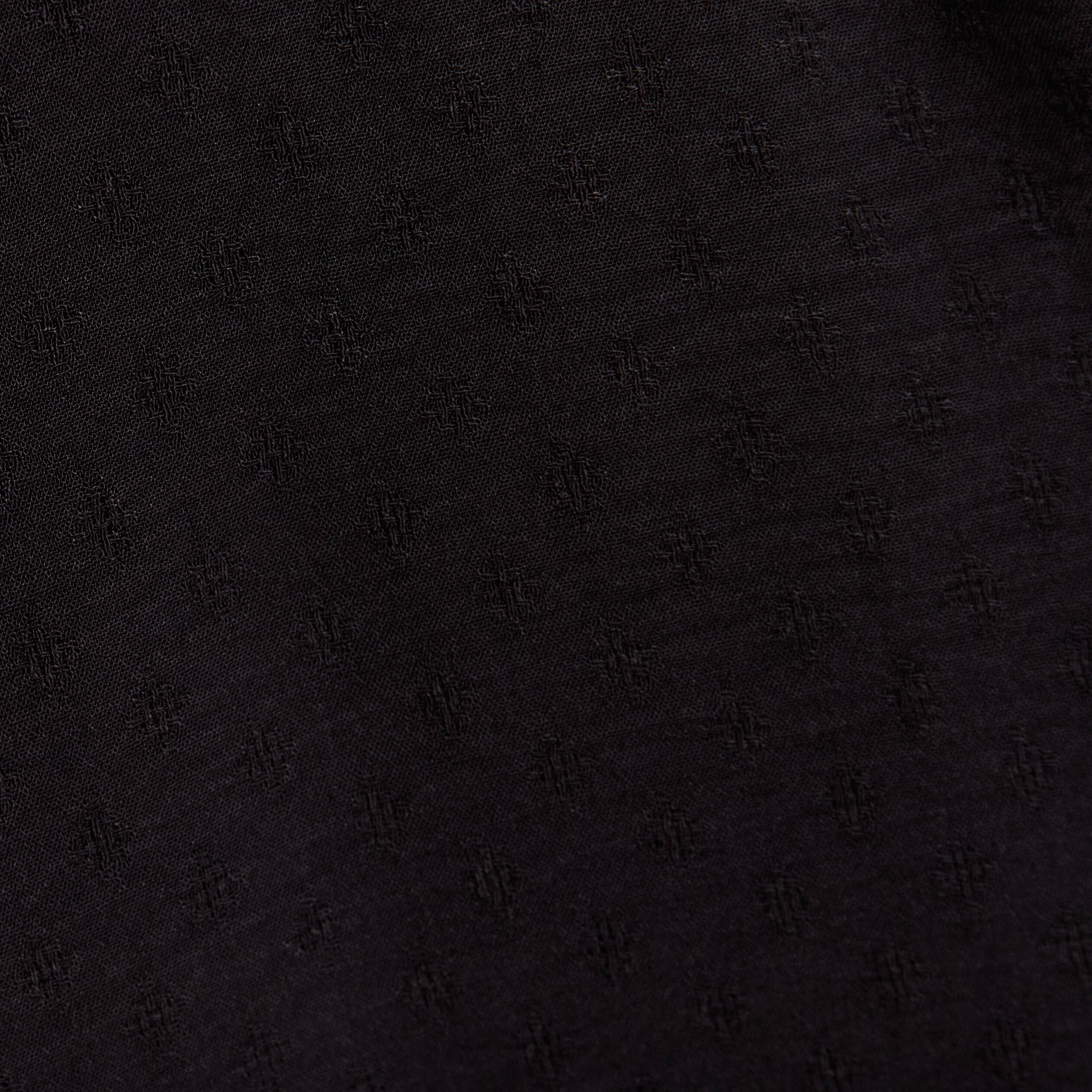 Robe évasée taille smockée noir femme