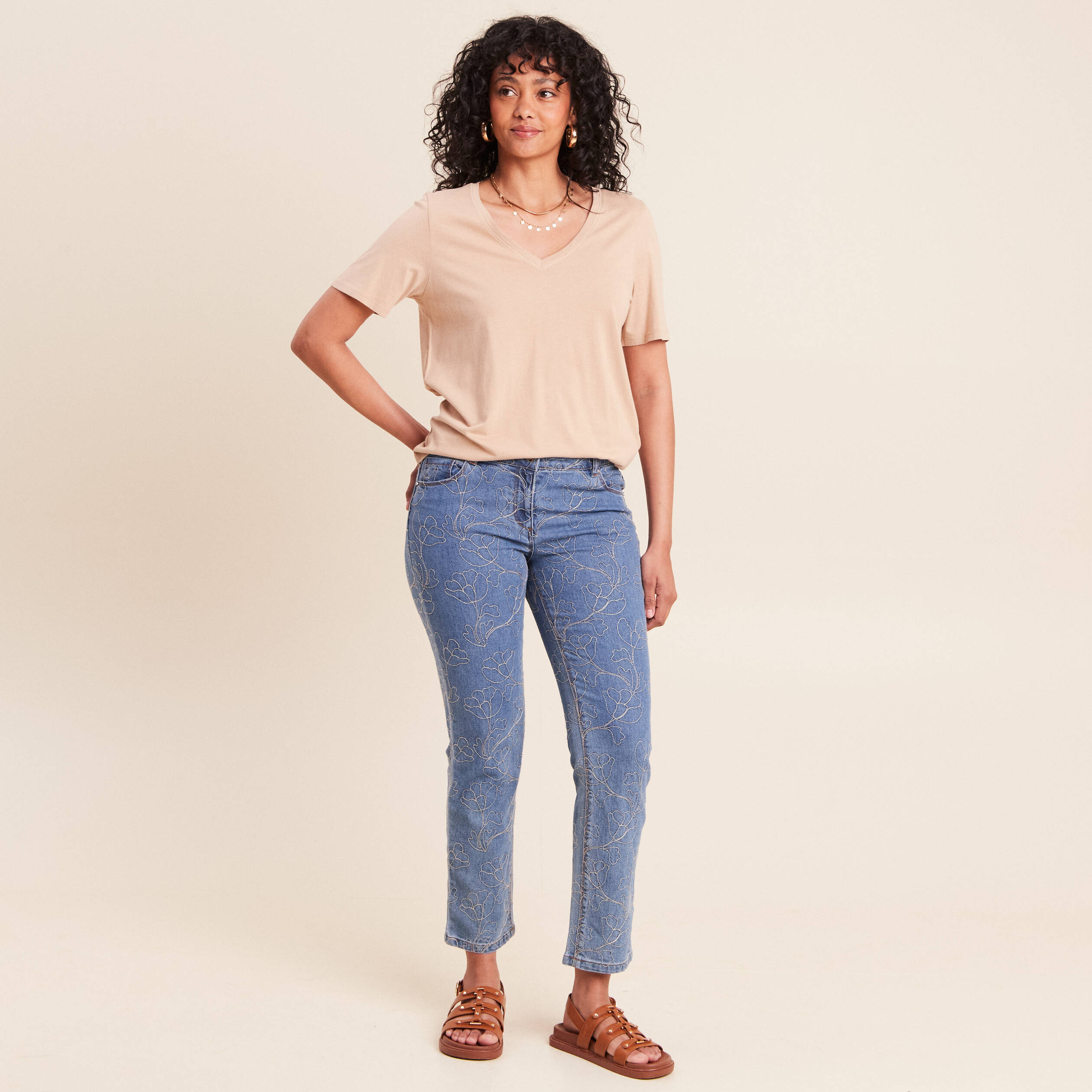 T-shirt DRIFIRE Manches Courtes Ignifugé – Désert Sable, Taille M, Ultra Léger