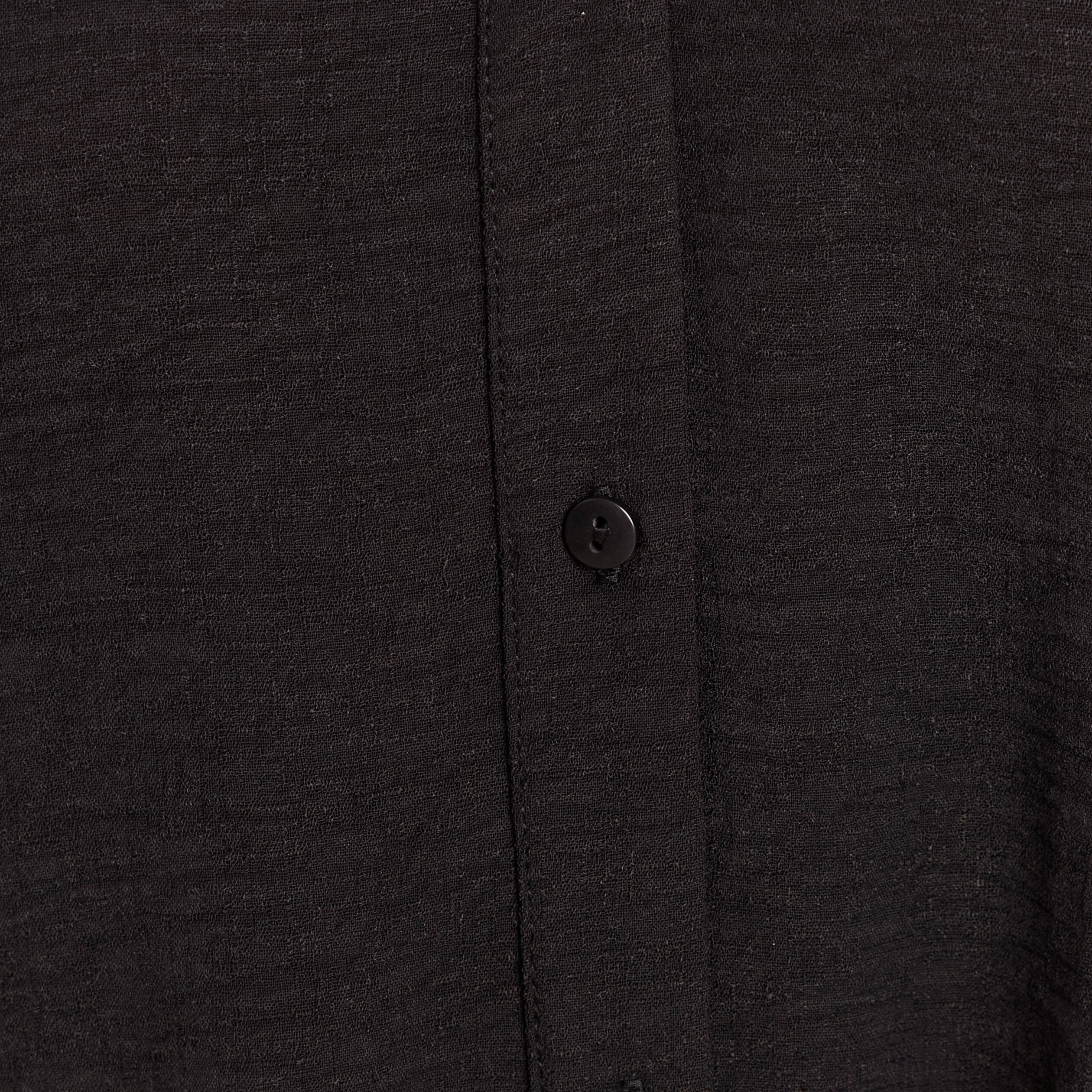 Robe sans manches col rond aspect daim noir femme