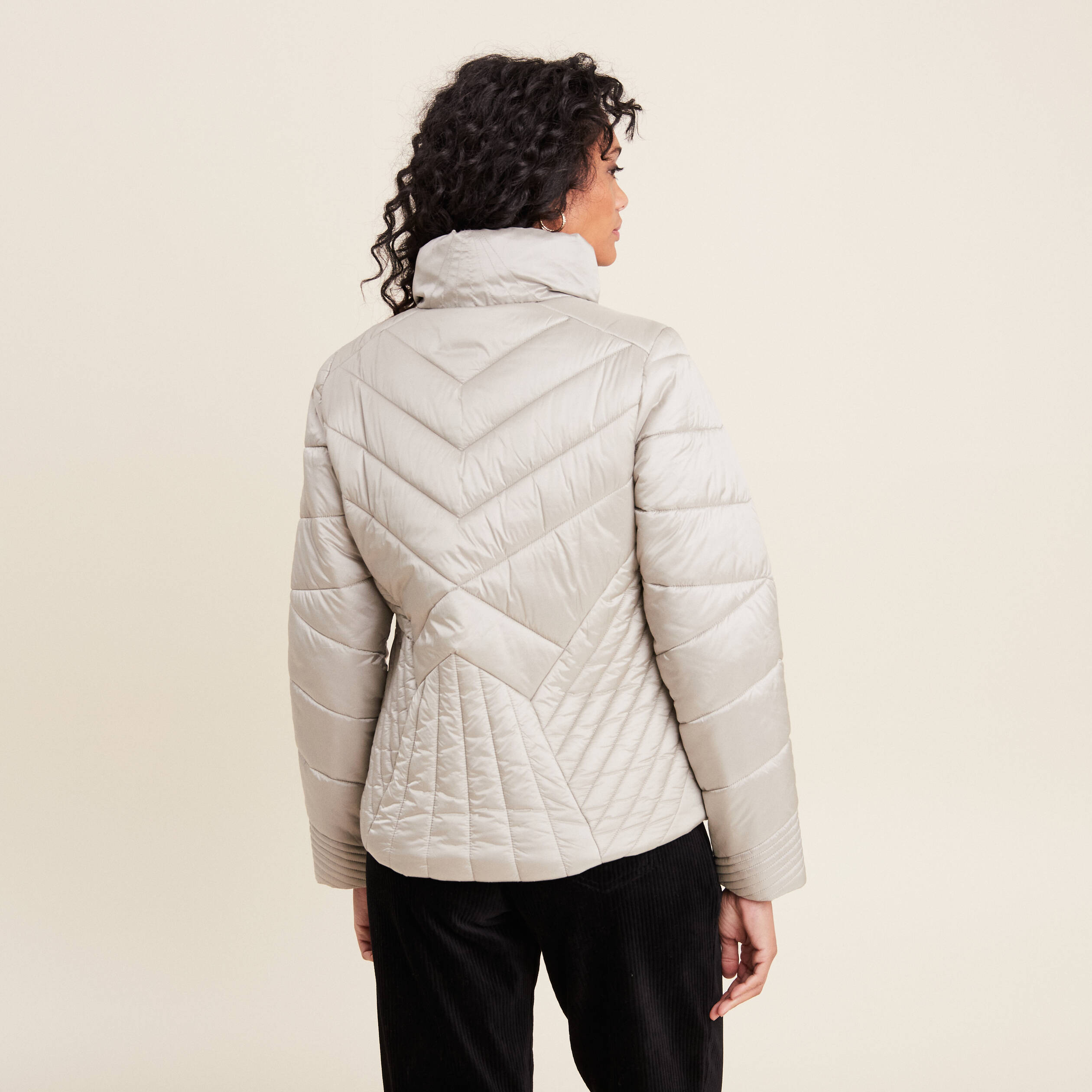Doudoune femme couleur argent online