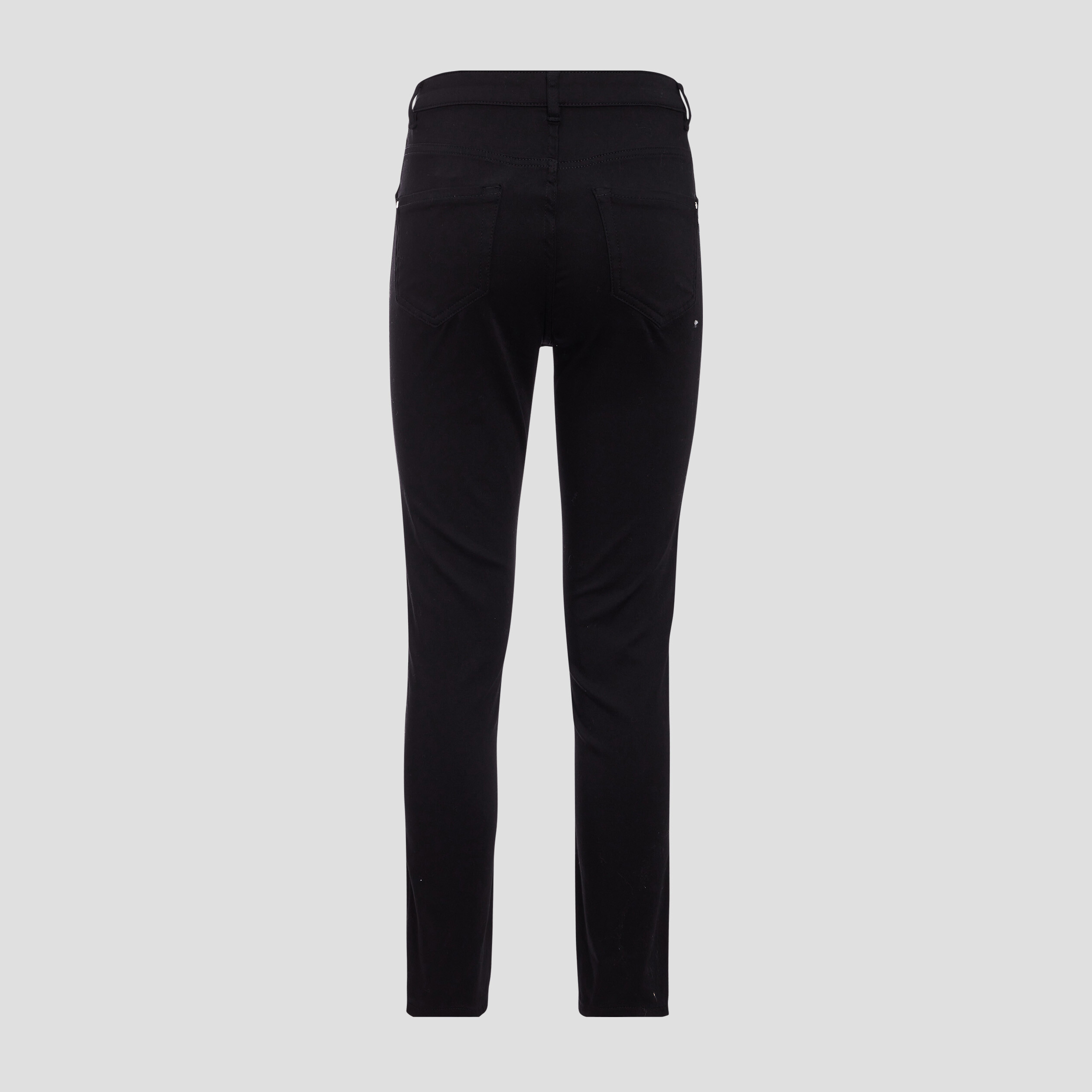 Pantalon ajusté réversible noir femme