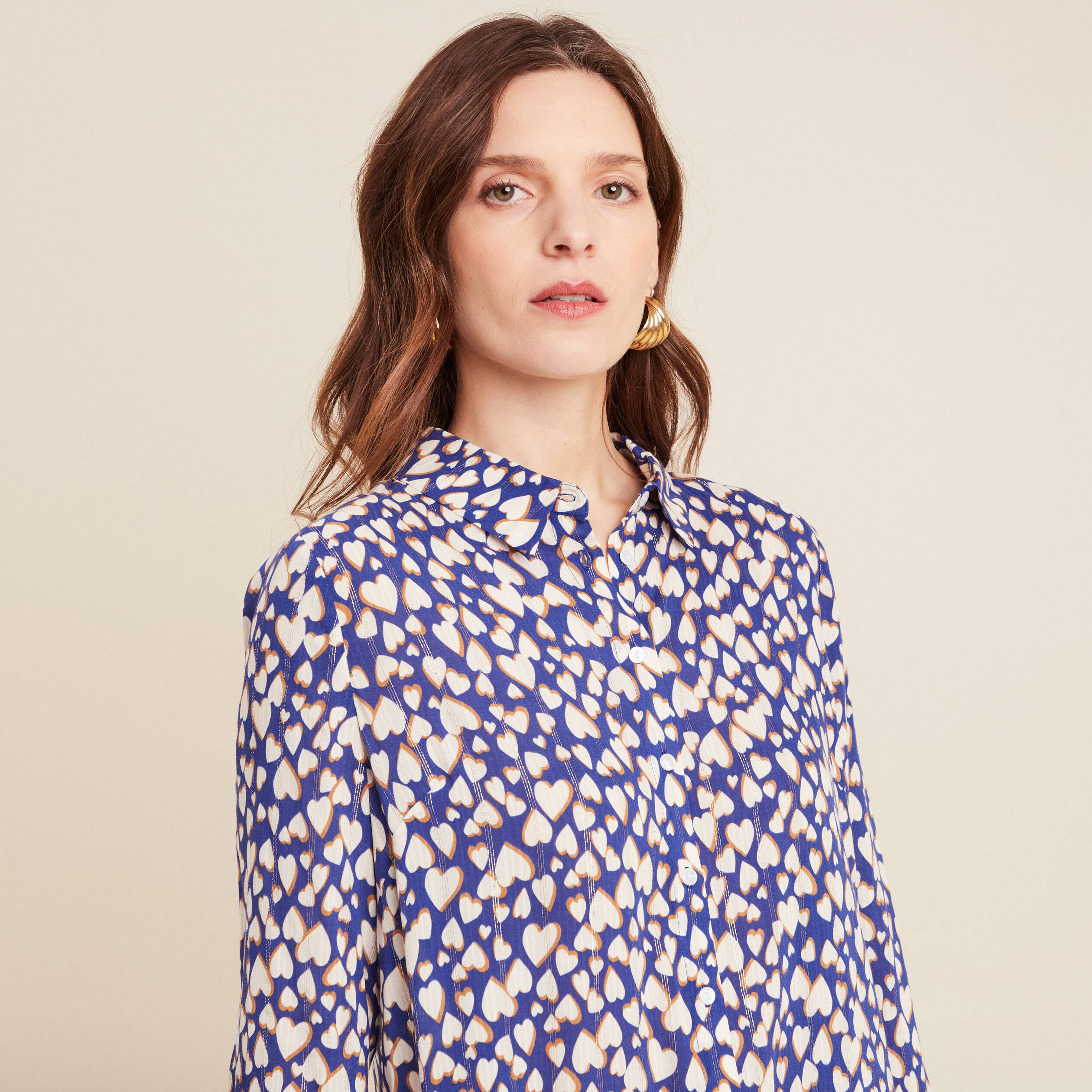 chemise manches longues bleu femme Chemise manches longues bleu femme