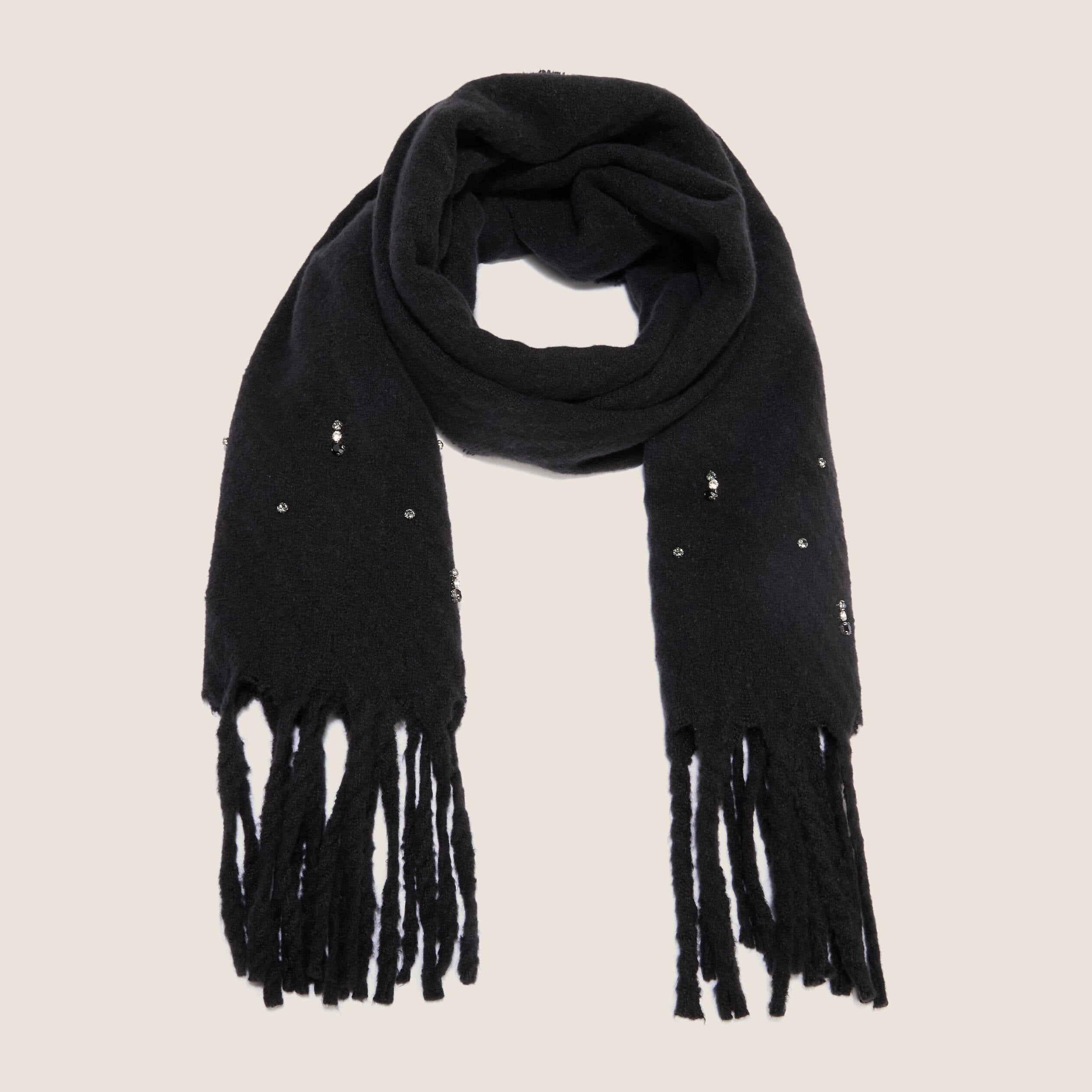 &Eacute;charpe noir femme